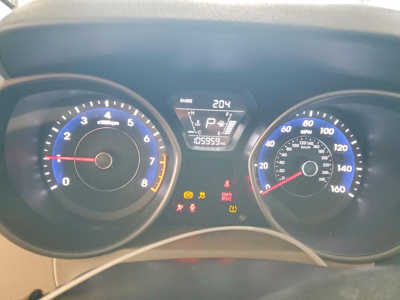 2014 Hyundai Elantra Se Red vin: 5NPDH4AE6EH546310