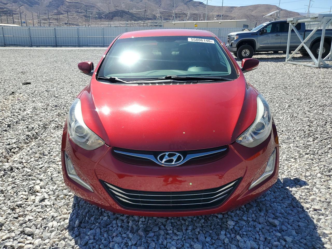 2015 Hyundai Elantra Limited Red vin: 5NPDH4AE6FH547720