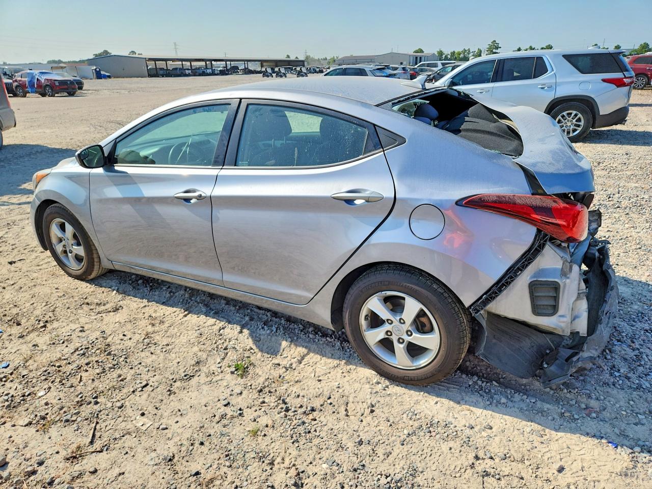2015 Hyundai Elantra Limited Se Silver vin: 5NPDH4AE6FH554988