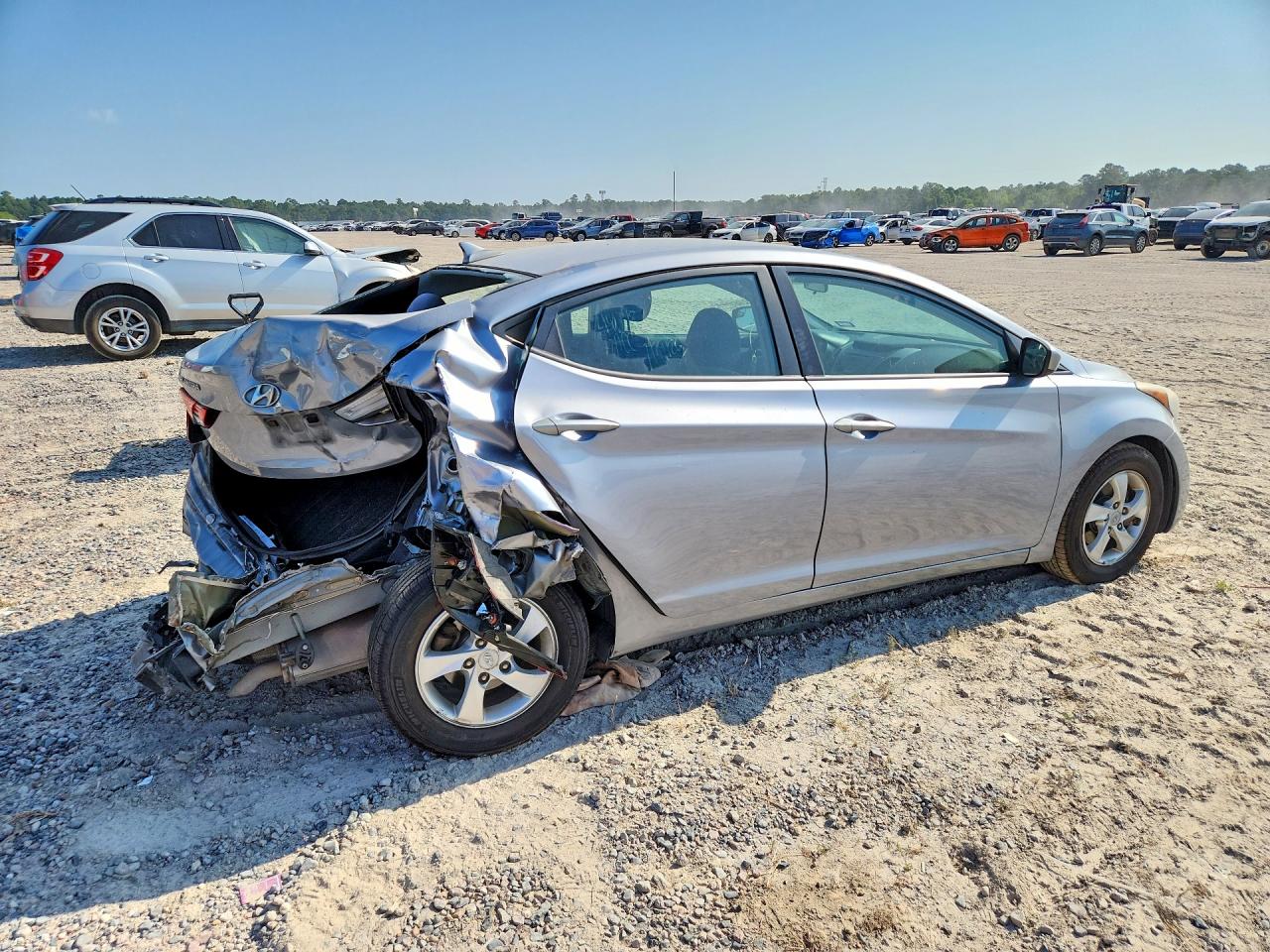 2015 Hyundai Elantra Limited Se Silver vin: 5NPDH4AE6FH554988