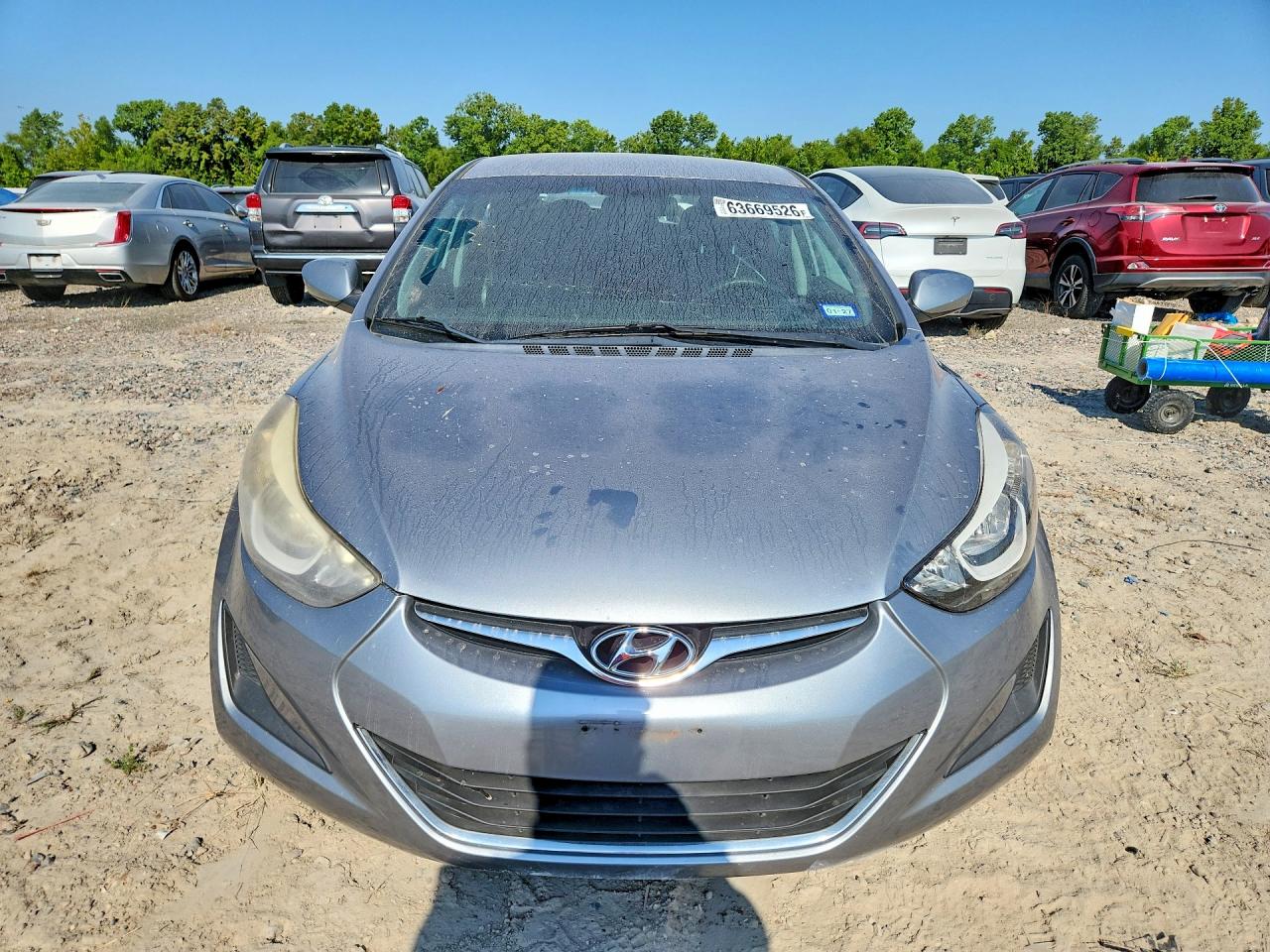 2015 Hyundai Elantra Limited Se Silver vin: 5NPDH4AE6FH554988