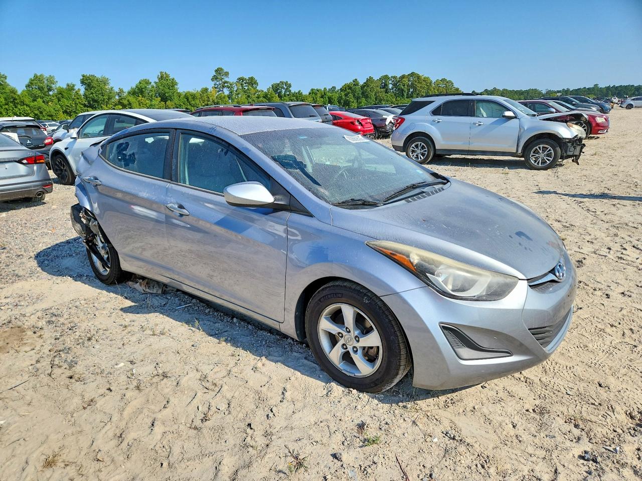2015 Hyundai Elantra Limited Se Silver vin: 5NPDH4AE6FH554988