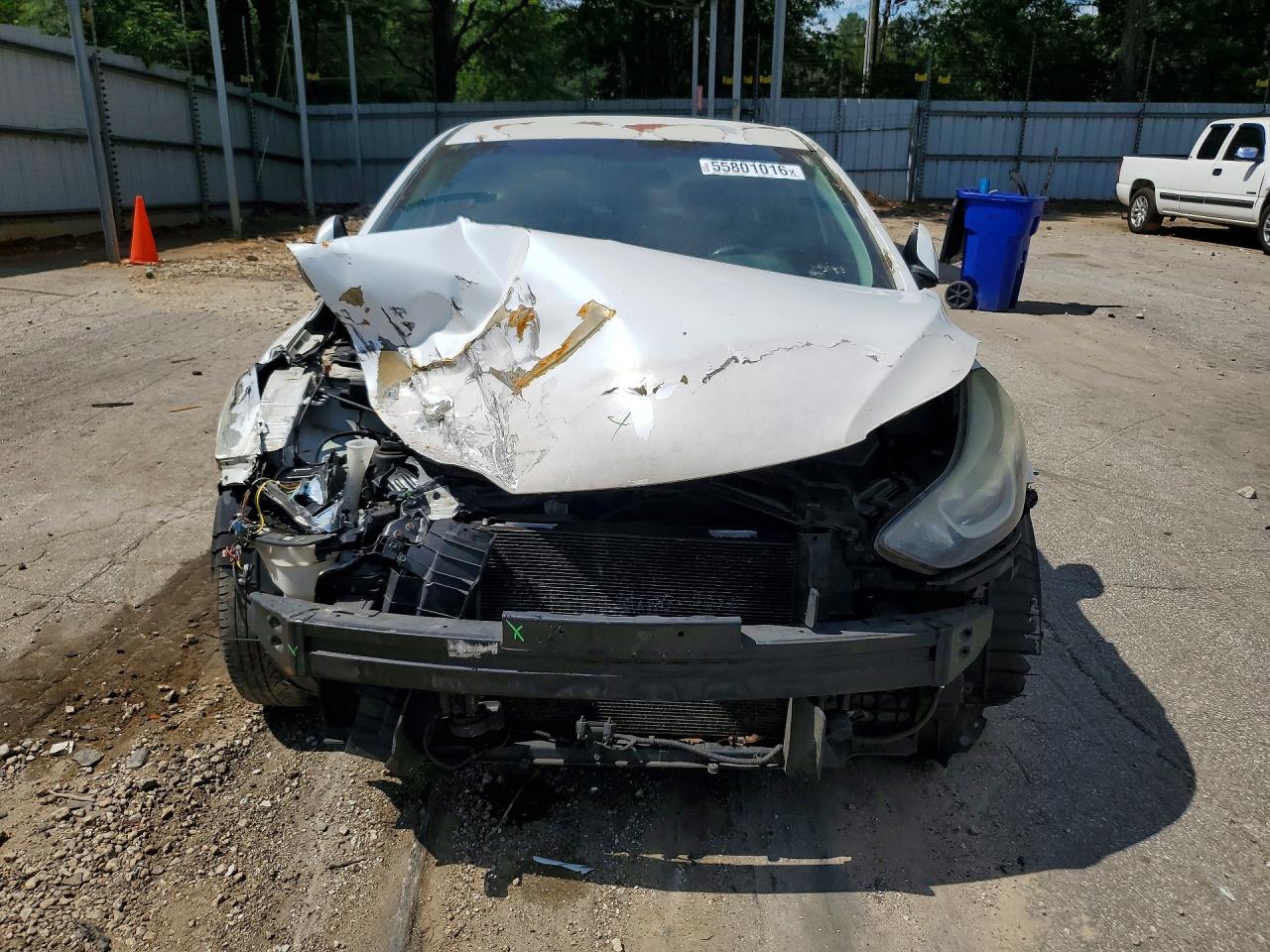 2015 Hyundai Elantra Se White vin: 5NPDH4AE6FH556692