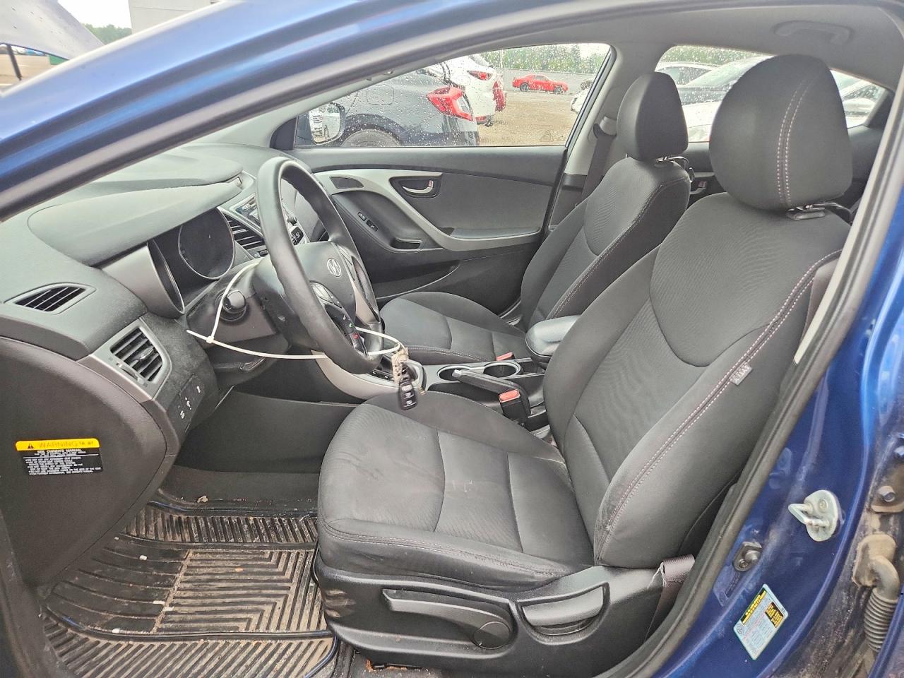 2015 Hyundai Elantra Se Blue vin: 5NPDH4AE6FH558216
