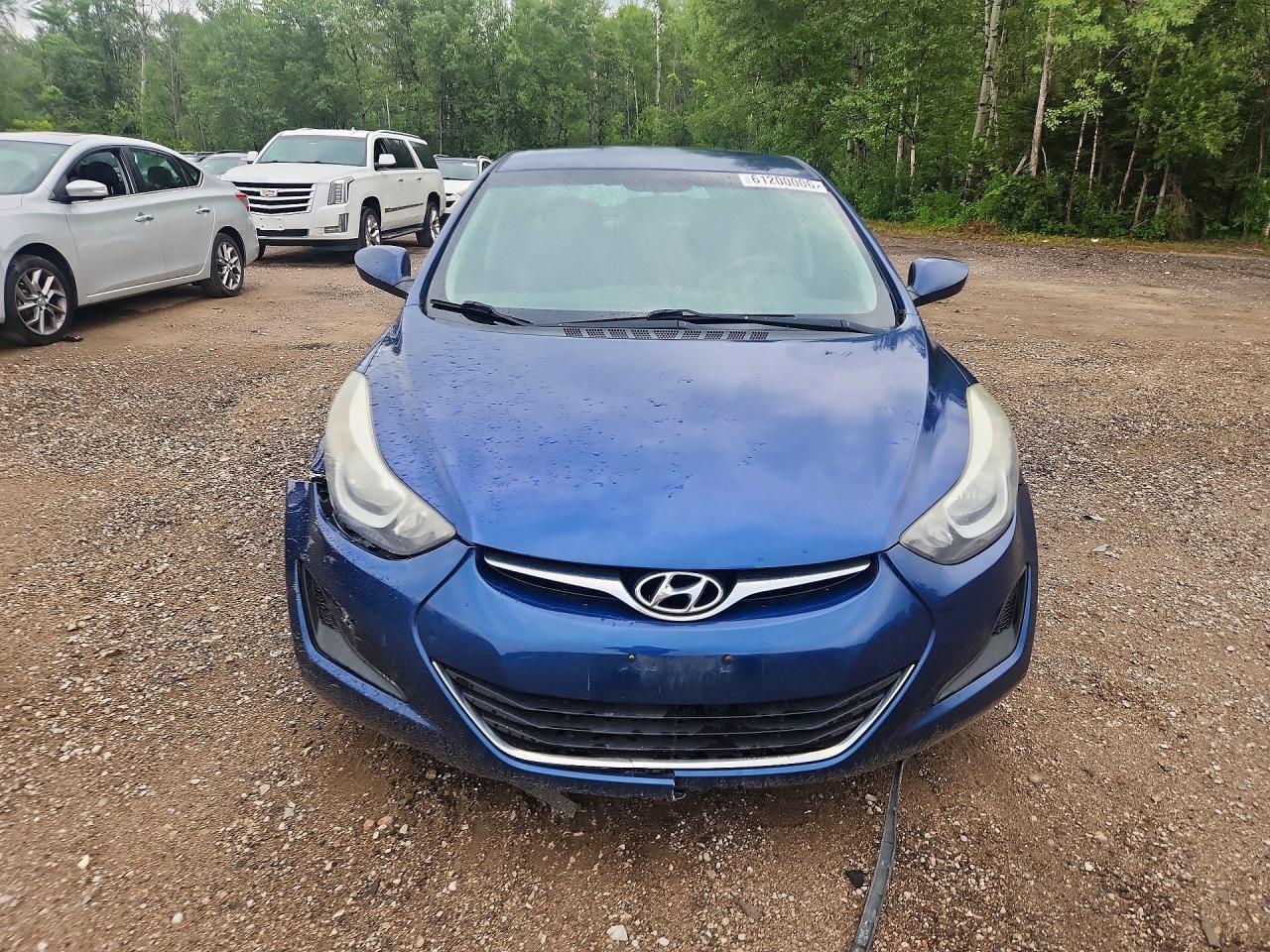 2015 Hyundai Elantra Se Blue vin: 5NPDH4AE6FH558216