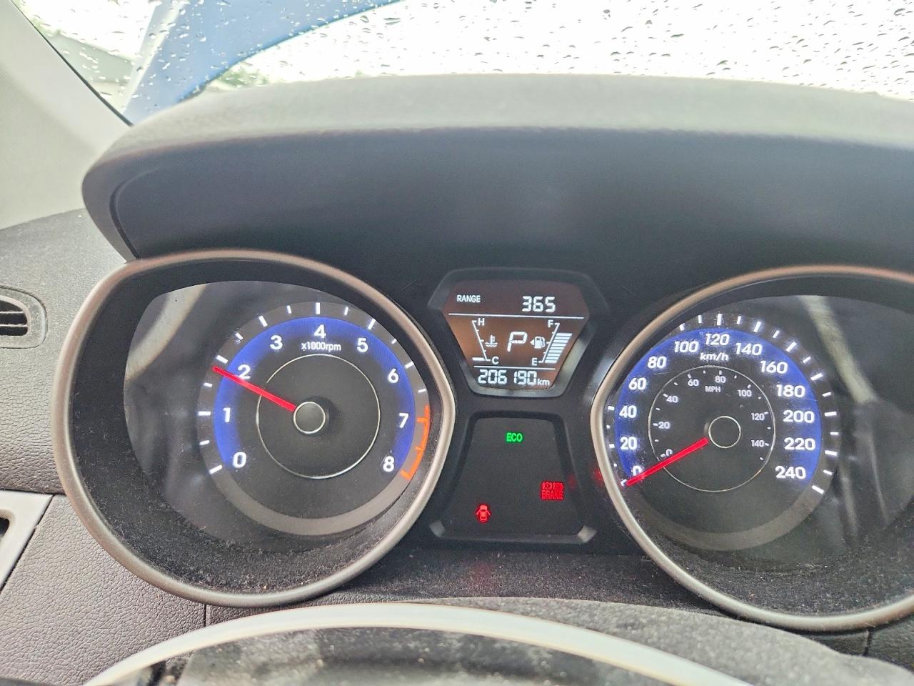 2015 Hyundai Elantra Se Blue vin: 5NPDH4AE6FH558216