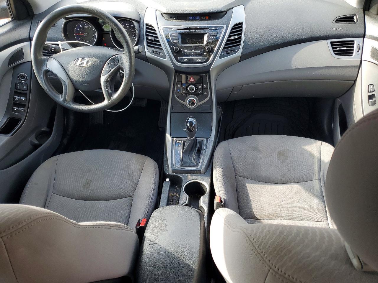 2015 Hyundai Elantra Se Red vin: 5NPDH4AE6FH560998