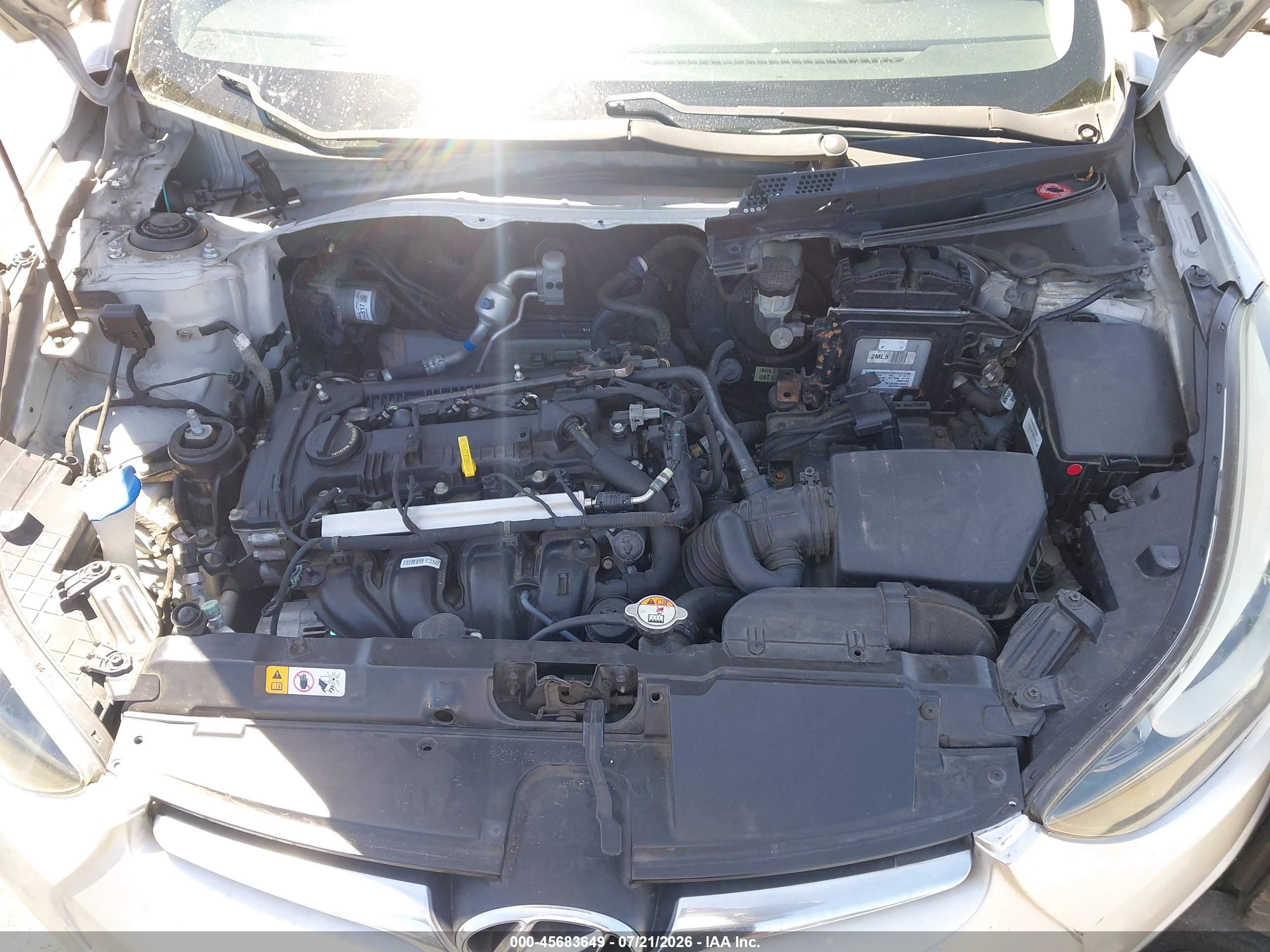 2015 Hyundai Elantra Se Серебряный vin: 5NPDH4AE6FH561181
