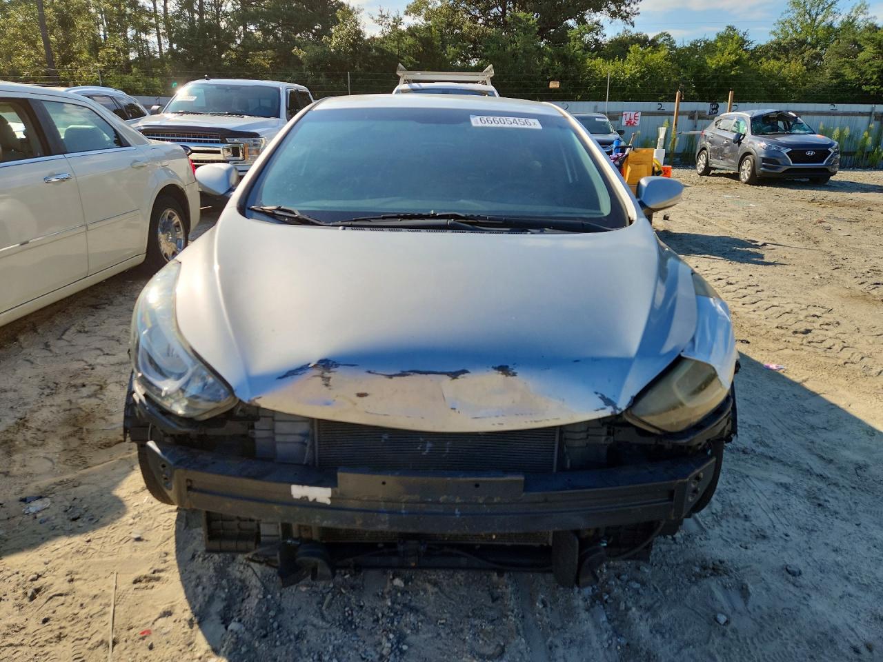 2015 Hyundai Elantra Se Silver vin: 5NPDH4AE6FH595959