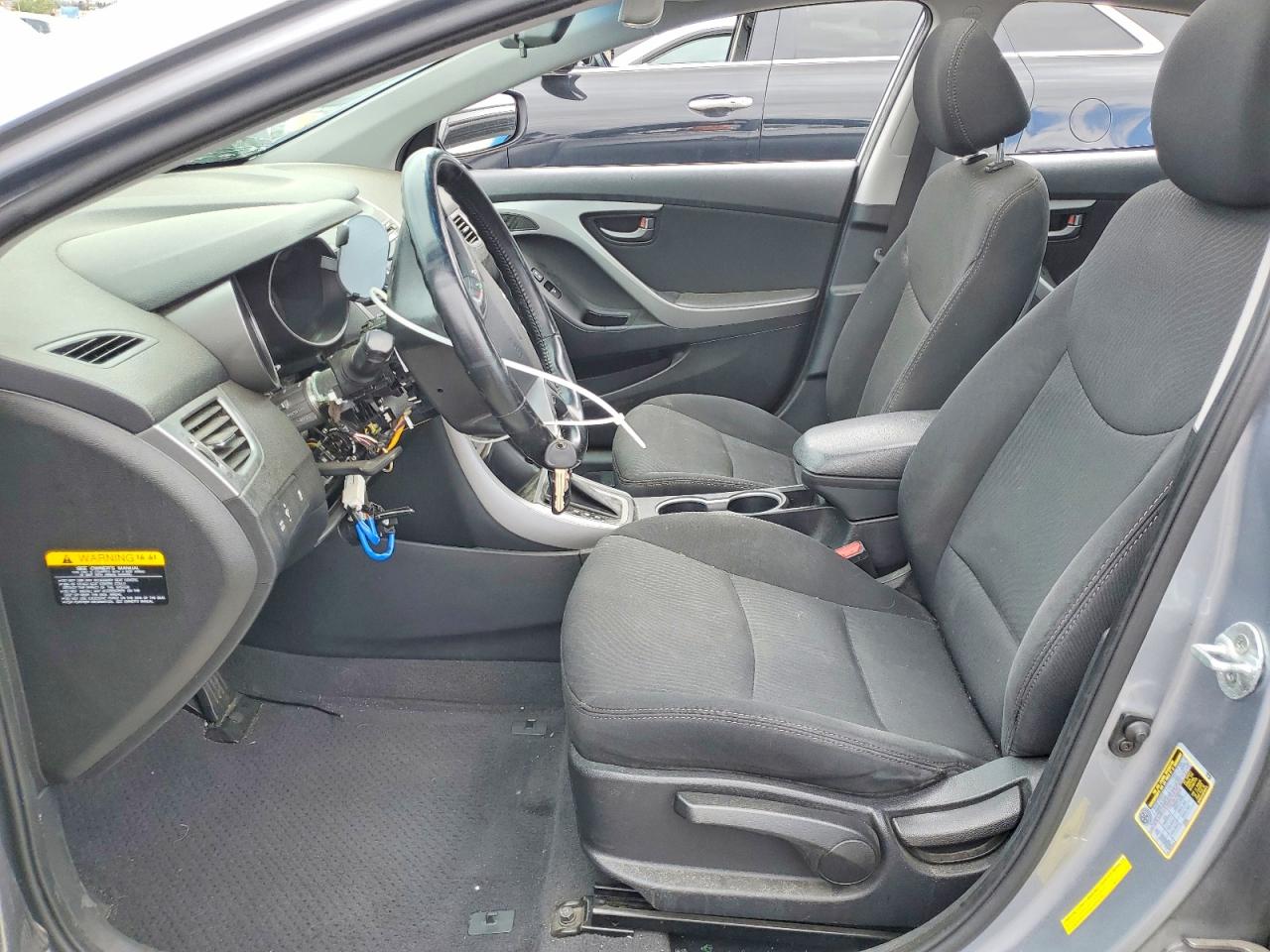 2015 Hyundai Elantra Se Серебряный vin: 5NPDH4AE6FH599378
