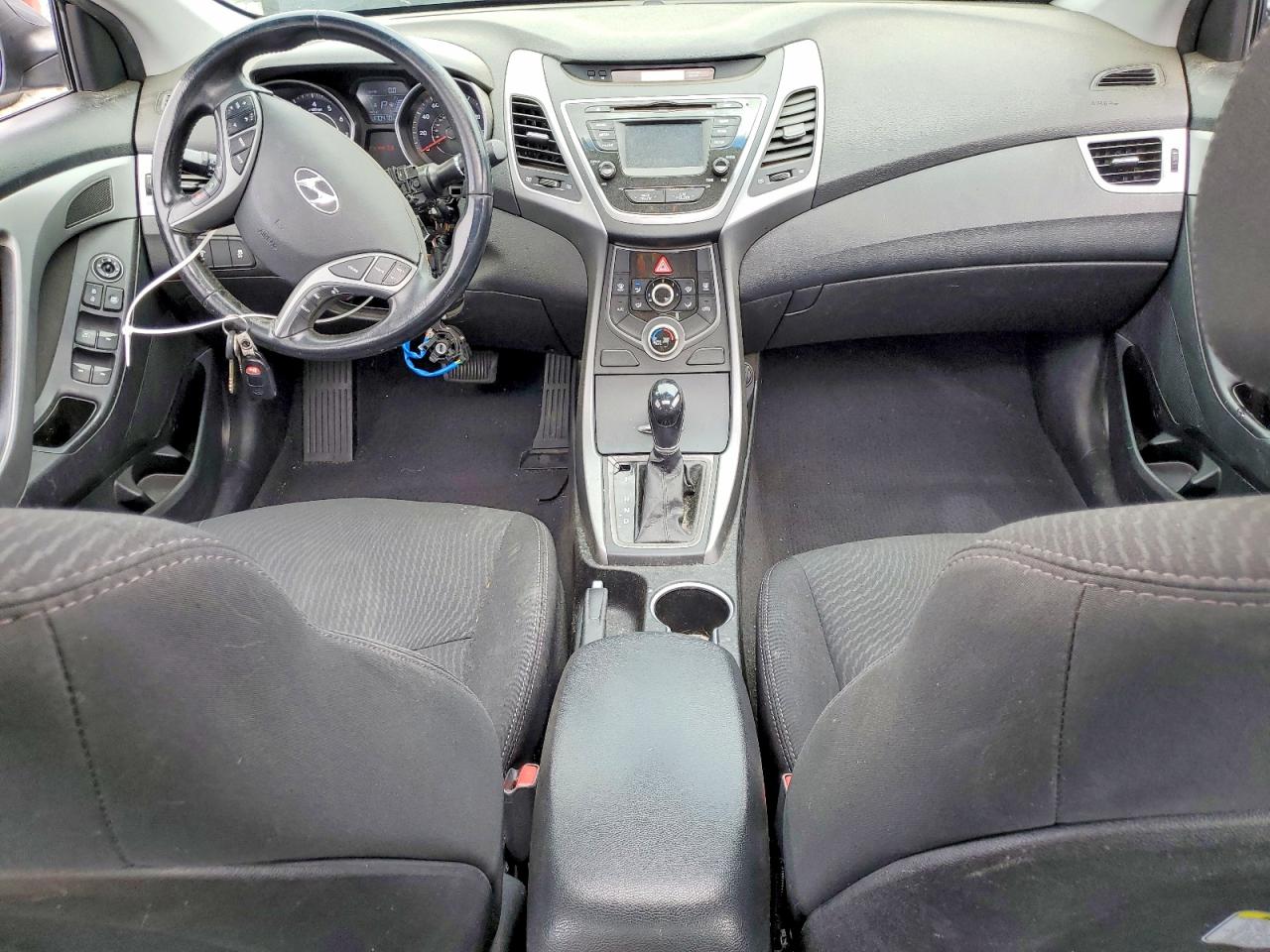 2015 Hyundai Elantra Se Серебряный vin: 5NPDH4AE6FH599378