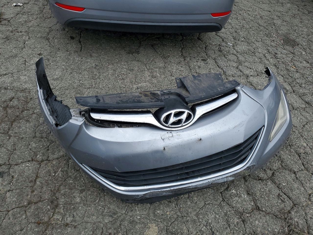 2015 Hyundai Elantra Se Серебряный vin: 5NPDH4AE6FH599378