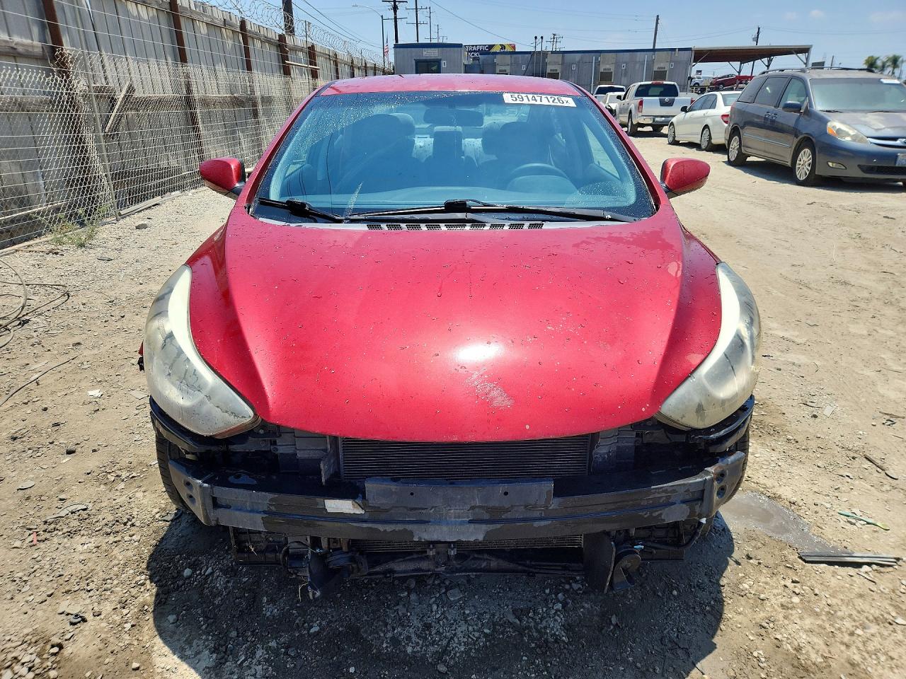 2015 Hyundai Elantra Se Red vin: 5NPDH4AE6FH599509