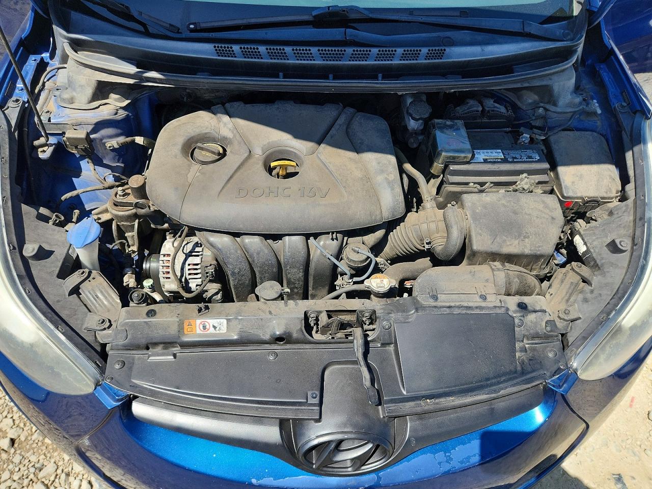 2015 Hyundai Elantra Se Blue vin: 5NPDH4AE6FH607804