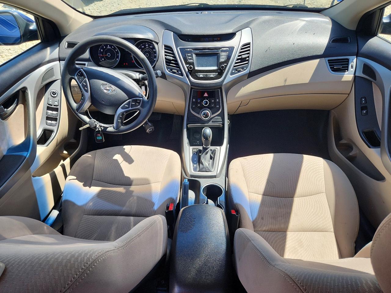 2015 Hyundai Elantra Se Blue vin: 5NPDH4AE6FH607804