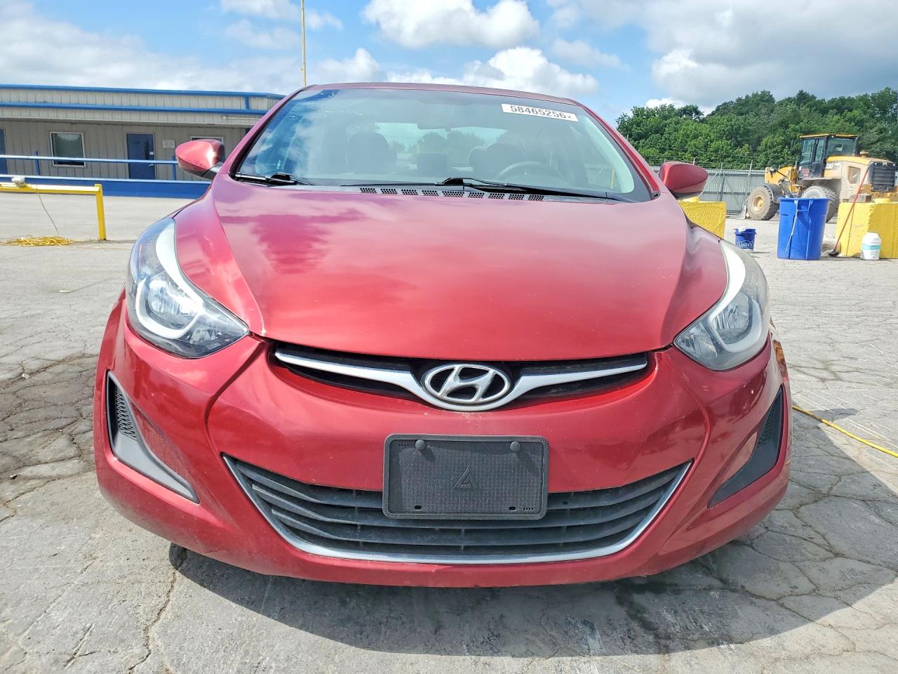 2015 Hyundai Elantra Se Red vin: 5NPDH4AE6FH609911