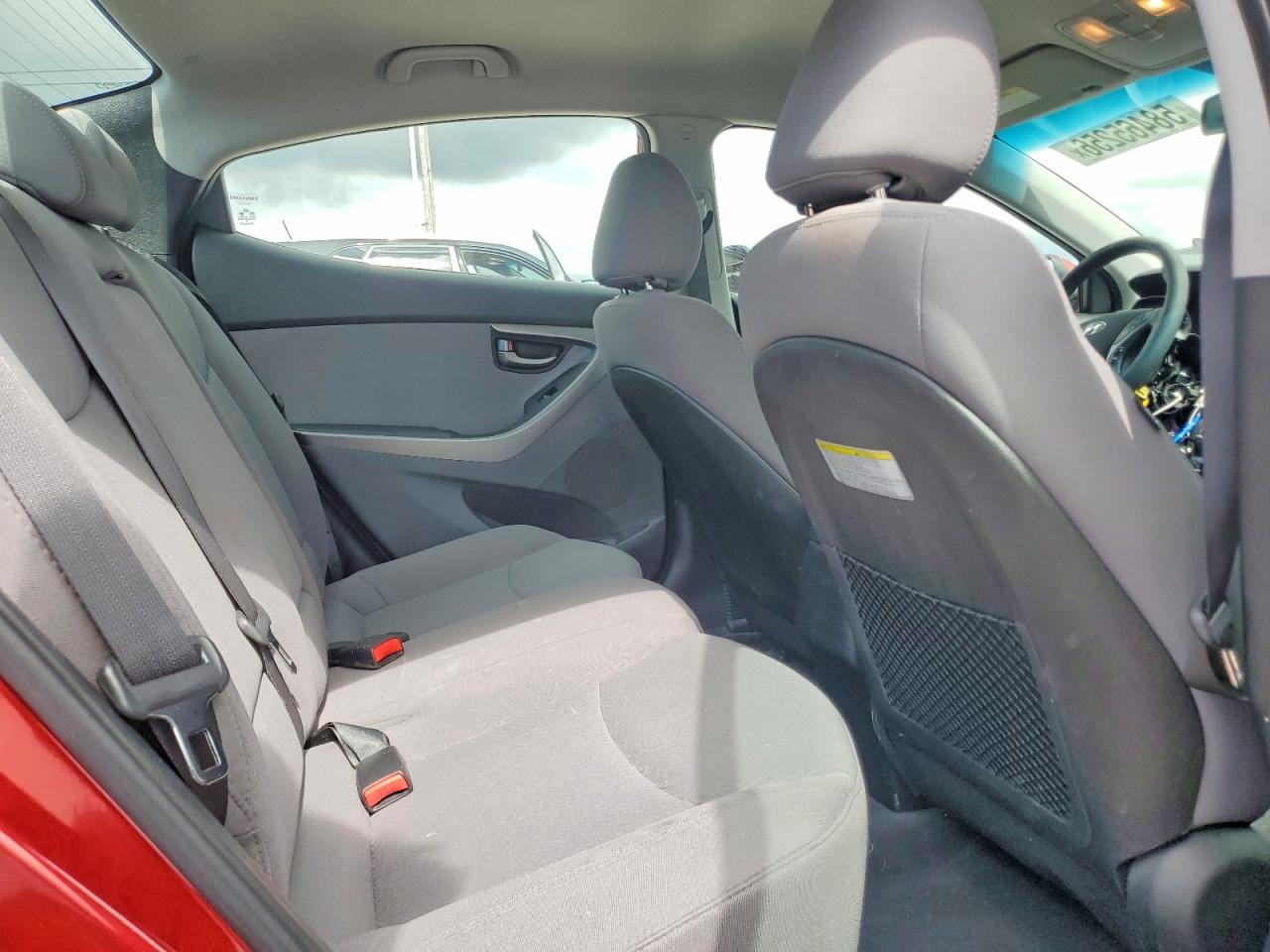 2015 Hyundai Elantra Se Red vin: 5NPDH4AE6FH609911