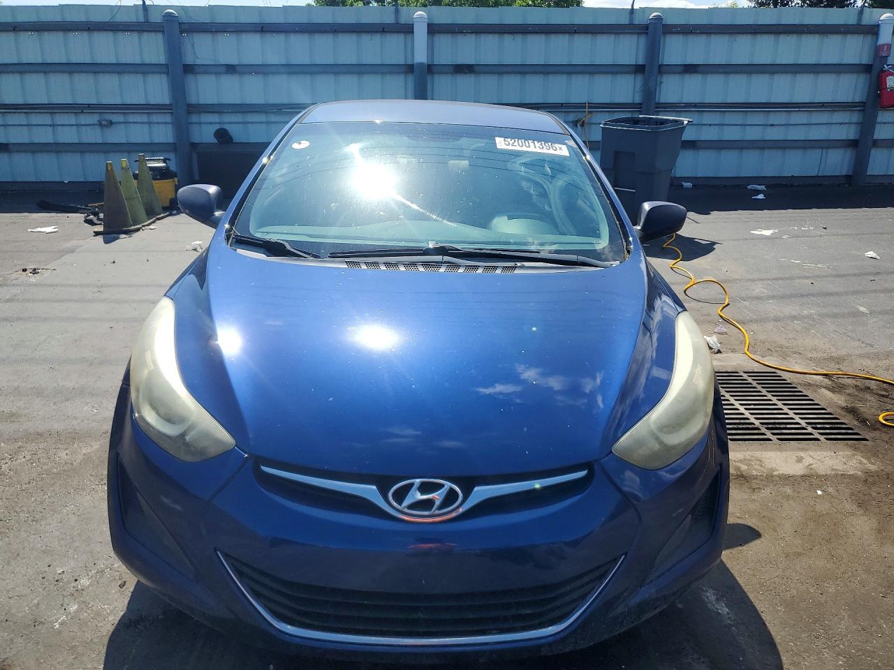 2015 Hyundai Elantra Se Blue vin: 5NPDH4AE6FH616244