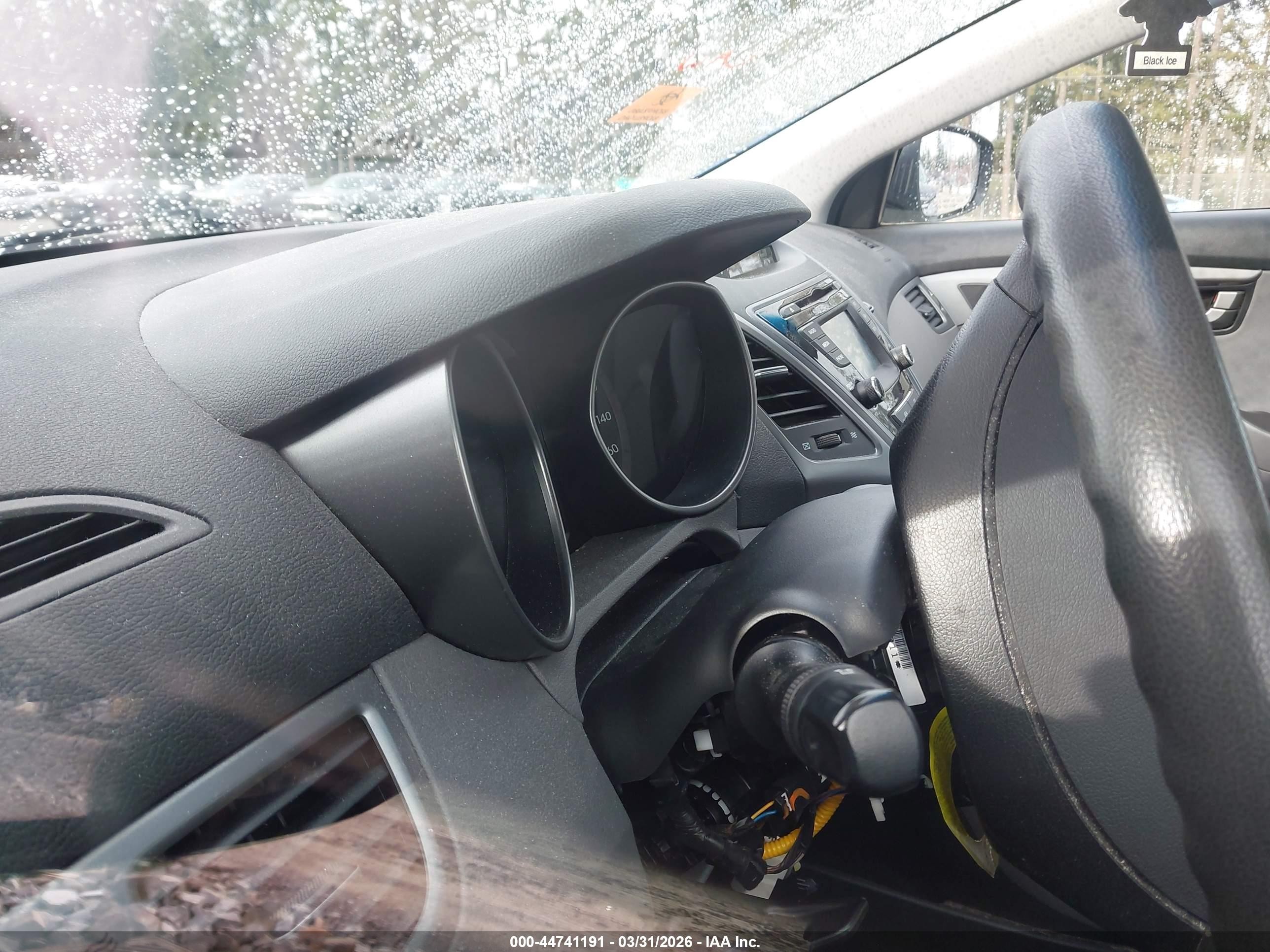 2015 Hyundai Elantra Se Blue vin: 5NPDH4AE6FH618544