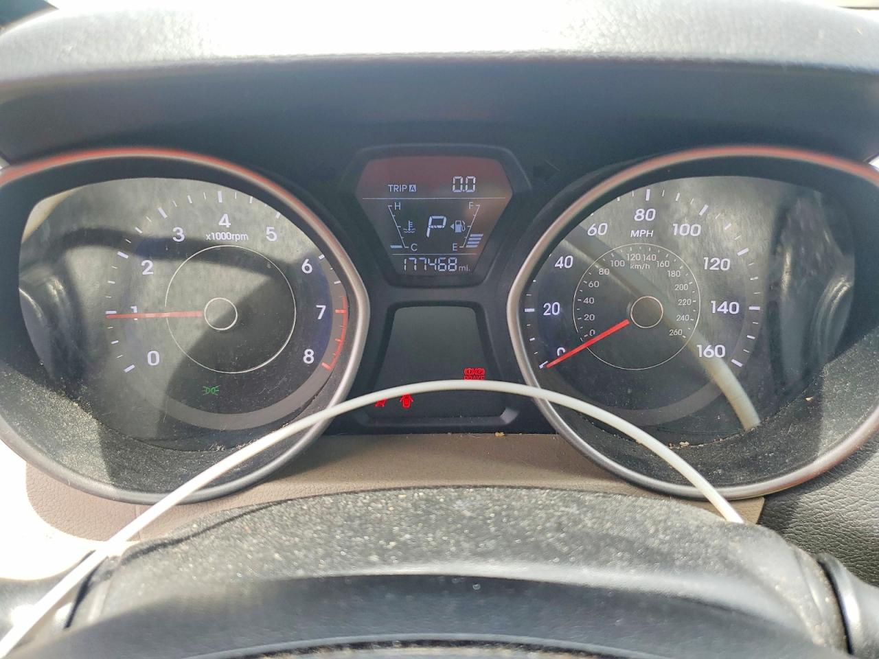 2015 Hyundai Elantra Se Brown vin: 5NPDH4AE6FH620889