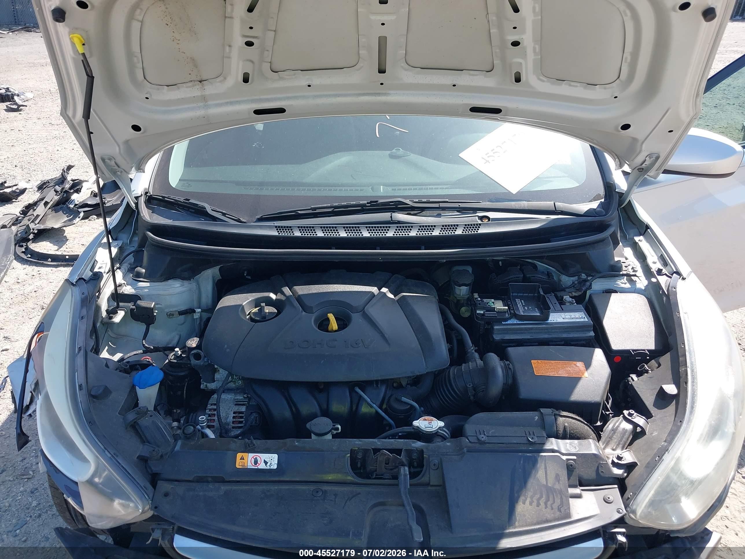 2015 Hyundai Elantra Se Silver vin: 5NPDH4AE6FH622576