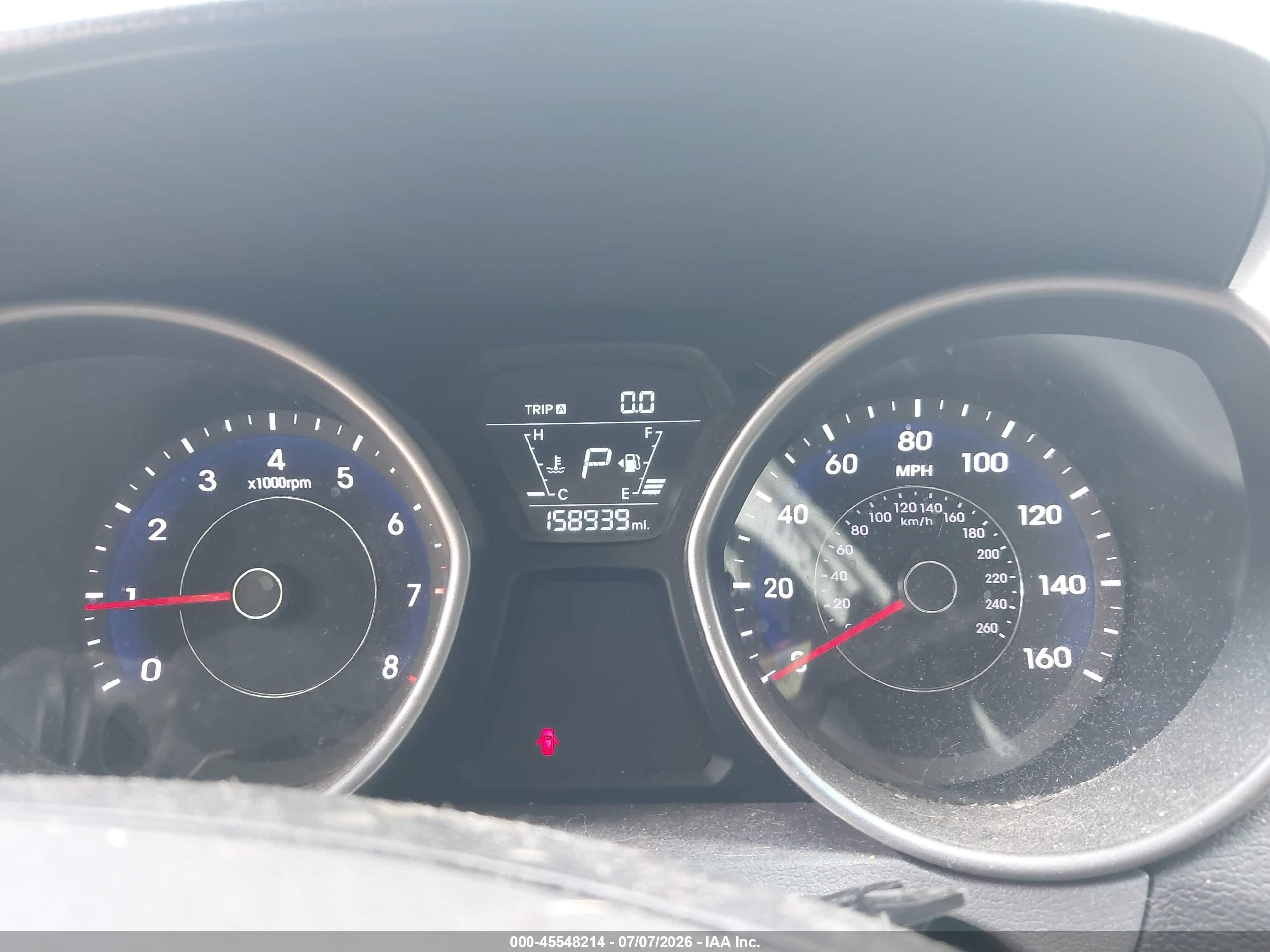 2015 Hyundai Elantra Se Синий vin: 5NPDH4AE6FH623582