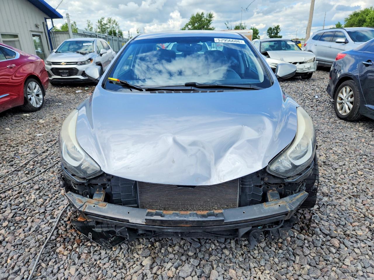 2015 Hyundai Elantra Se Silver vin: 5NPDH4AE6FH629012
