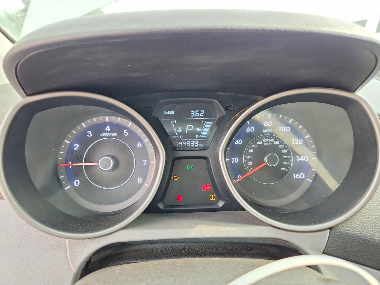 2015 Hyundai Elantra Se Gray vin: 5NPDH4AE6FH630757