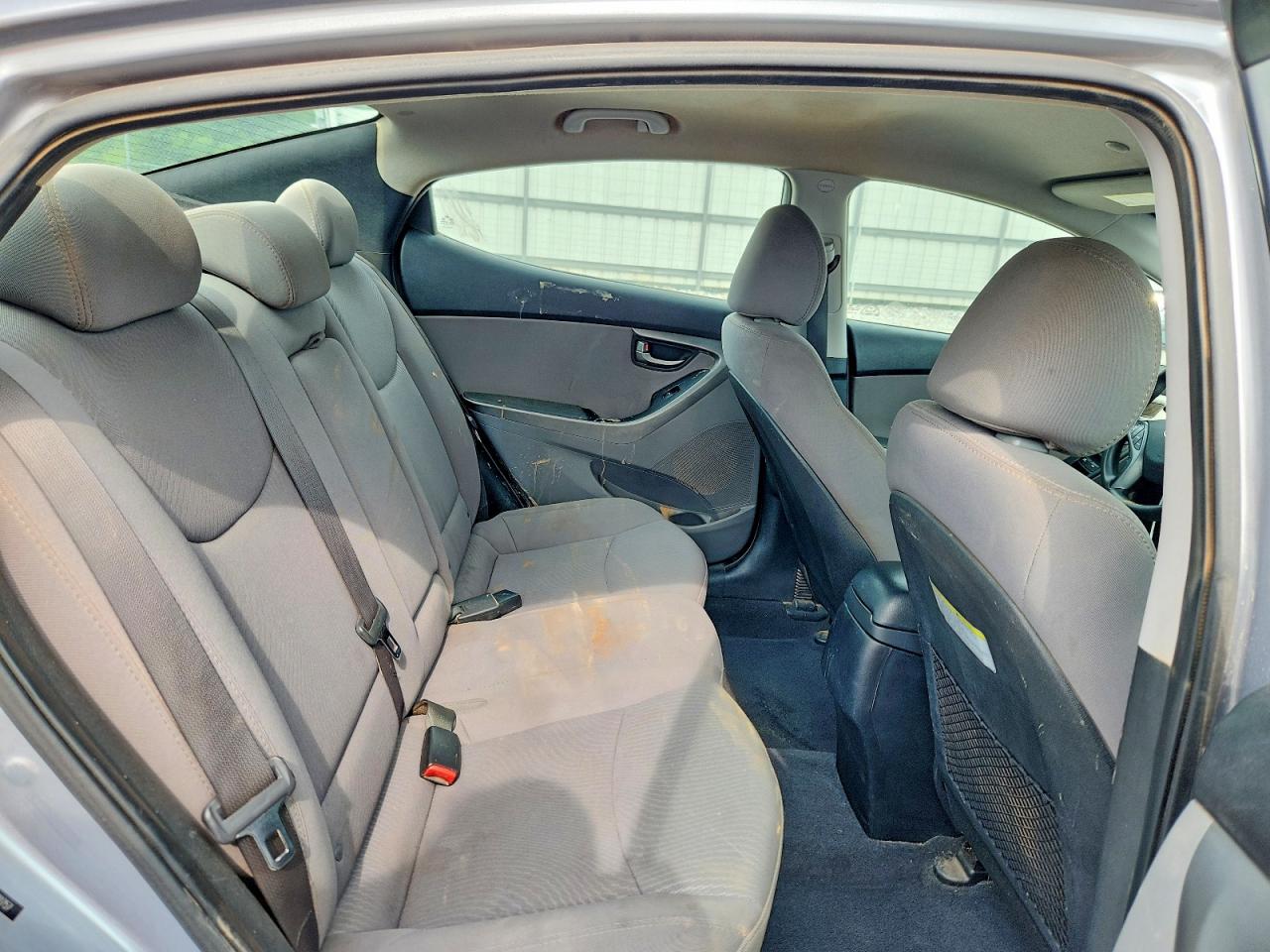 2015 Hyundai Elantra Se Gray vin: 5NPDH4AE6FH630757