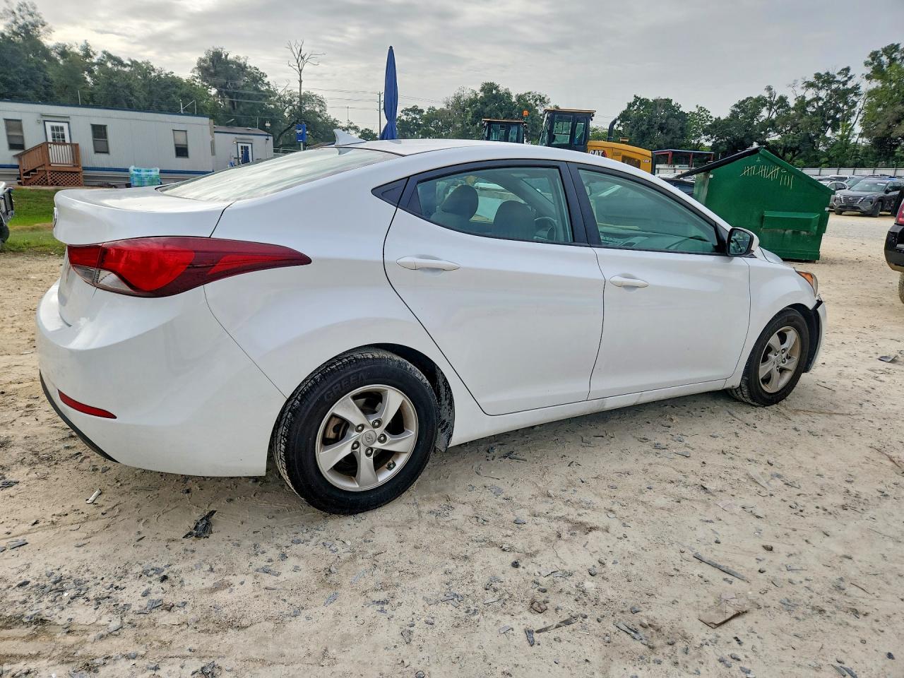 2015 Hyundai Elantra Se White vin: 5NPDH4AE6FH633111
