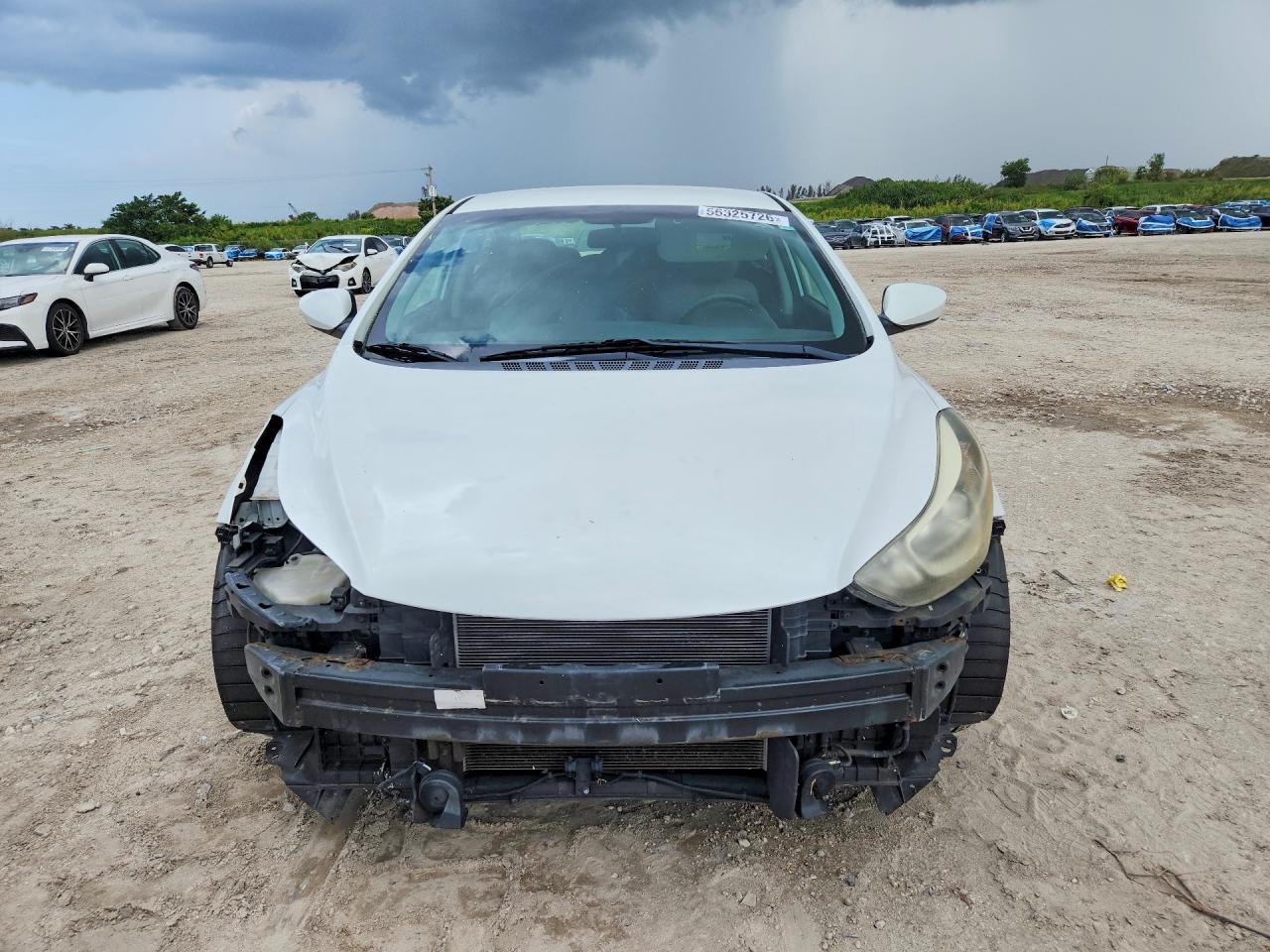 2015 Hyundai Elantra Se Белый vin: 5NPDH4AE6FH633870