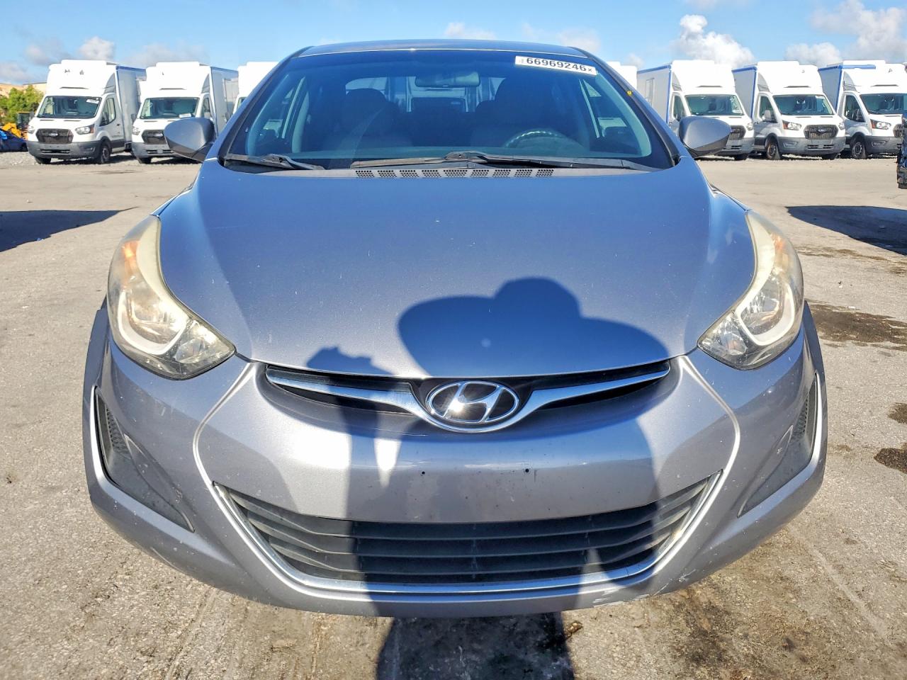 2015 Hyundai Elantra Se Silver vin: 5NPDH4AE6FH642309