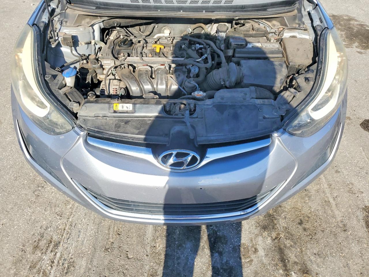 2015 Hyundai Elantra Se Silver vin: 5NPDH4AE6FH642309