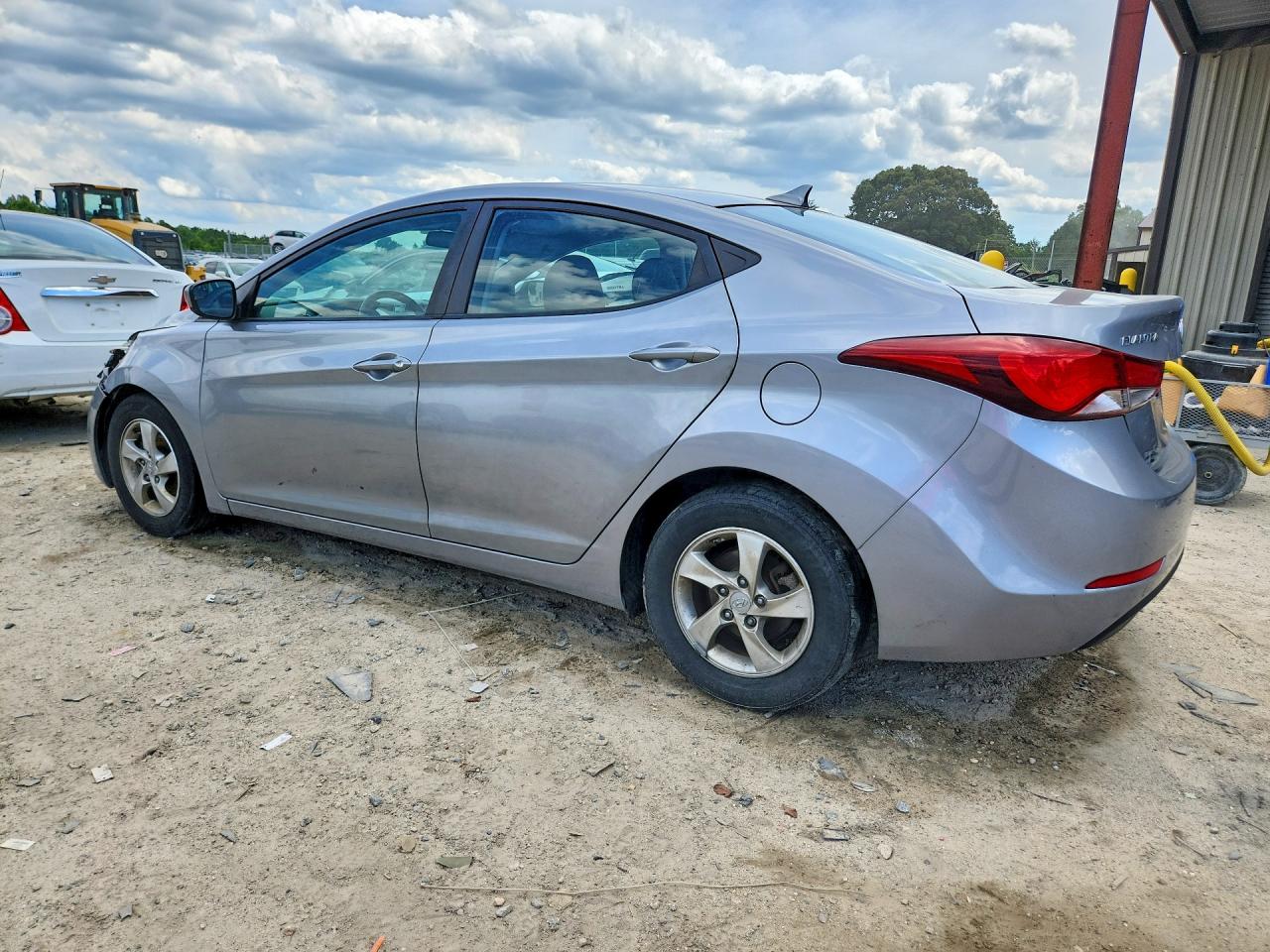 2015 Hyundai Elantra Se Gray vin: 5NPDH4AE6FH642679