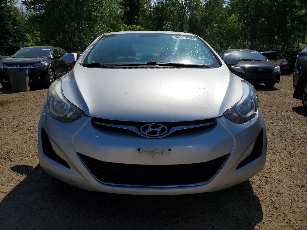 2015 Hyundai Elantra Se Silver vin: 5NPDH4AE6FH645503