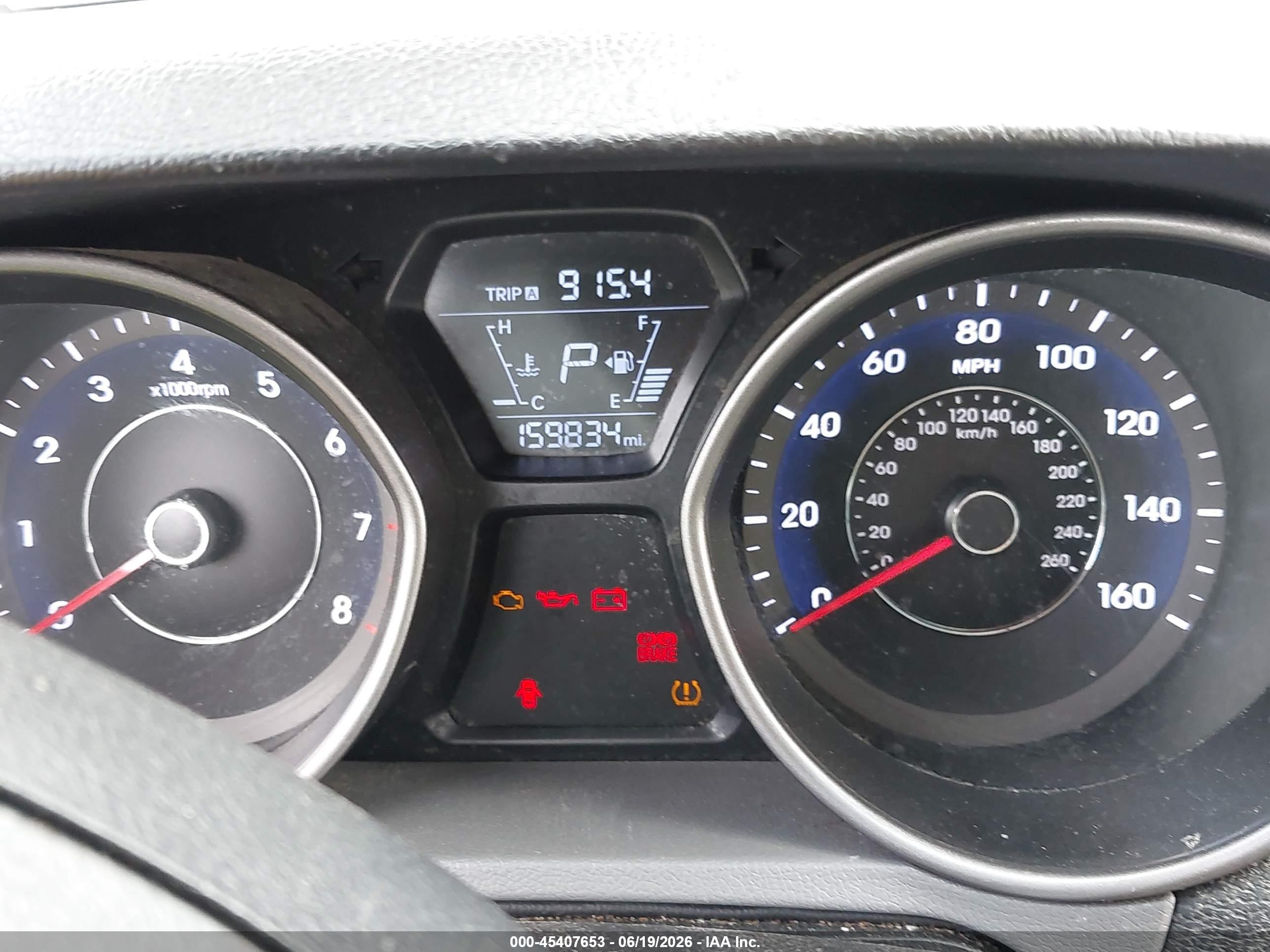 2016 Hyundai Elantra Se Red vin: 5NPDH4AE6GH756408