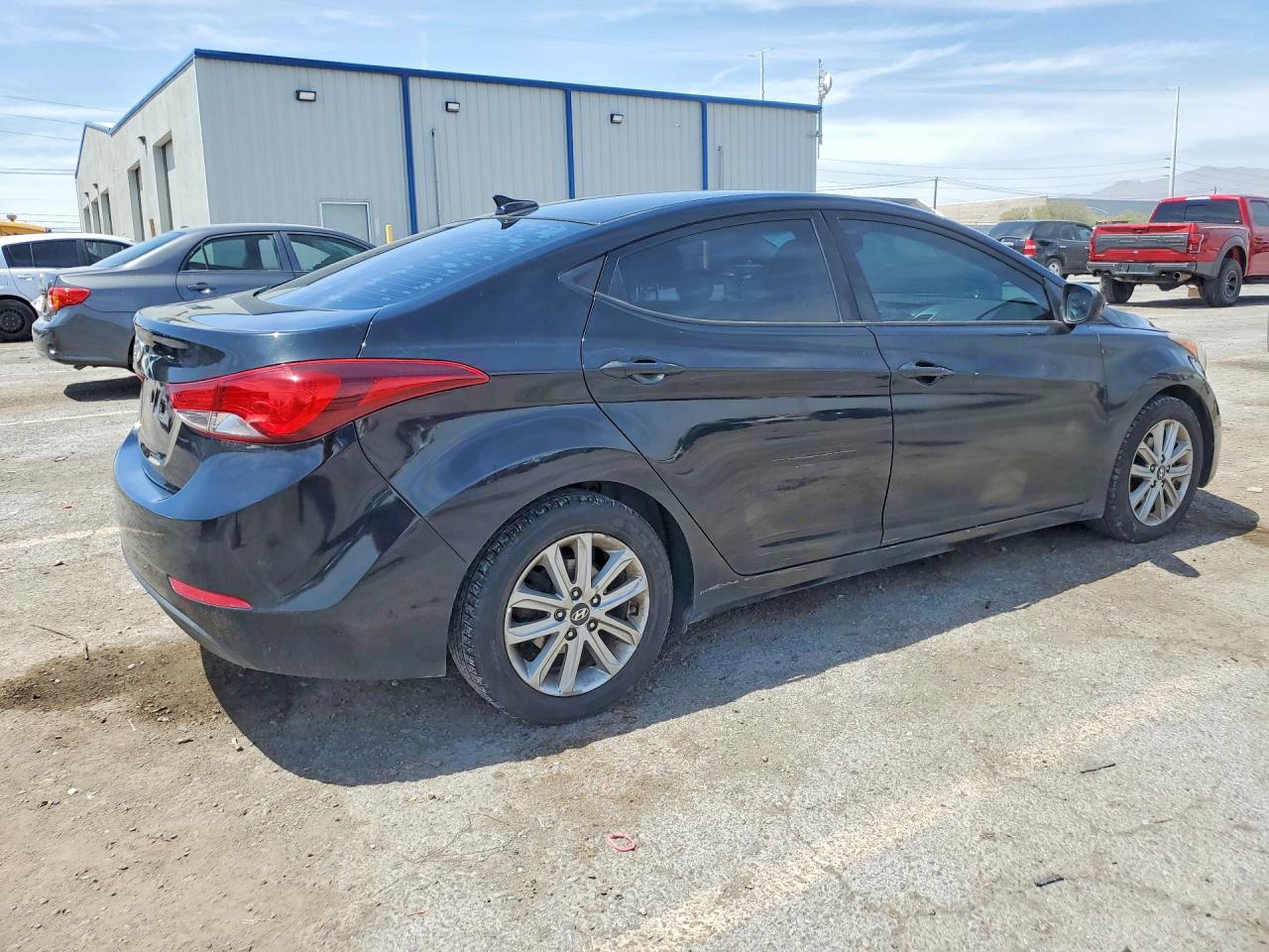 2016 Hyundai Elantra Se Black vin: 5NPDH4AE6GH771040