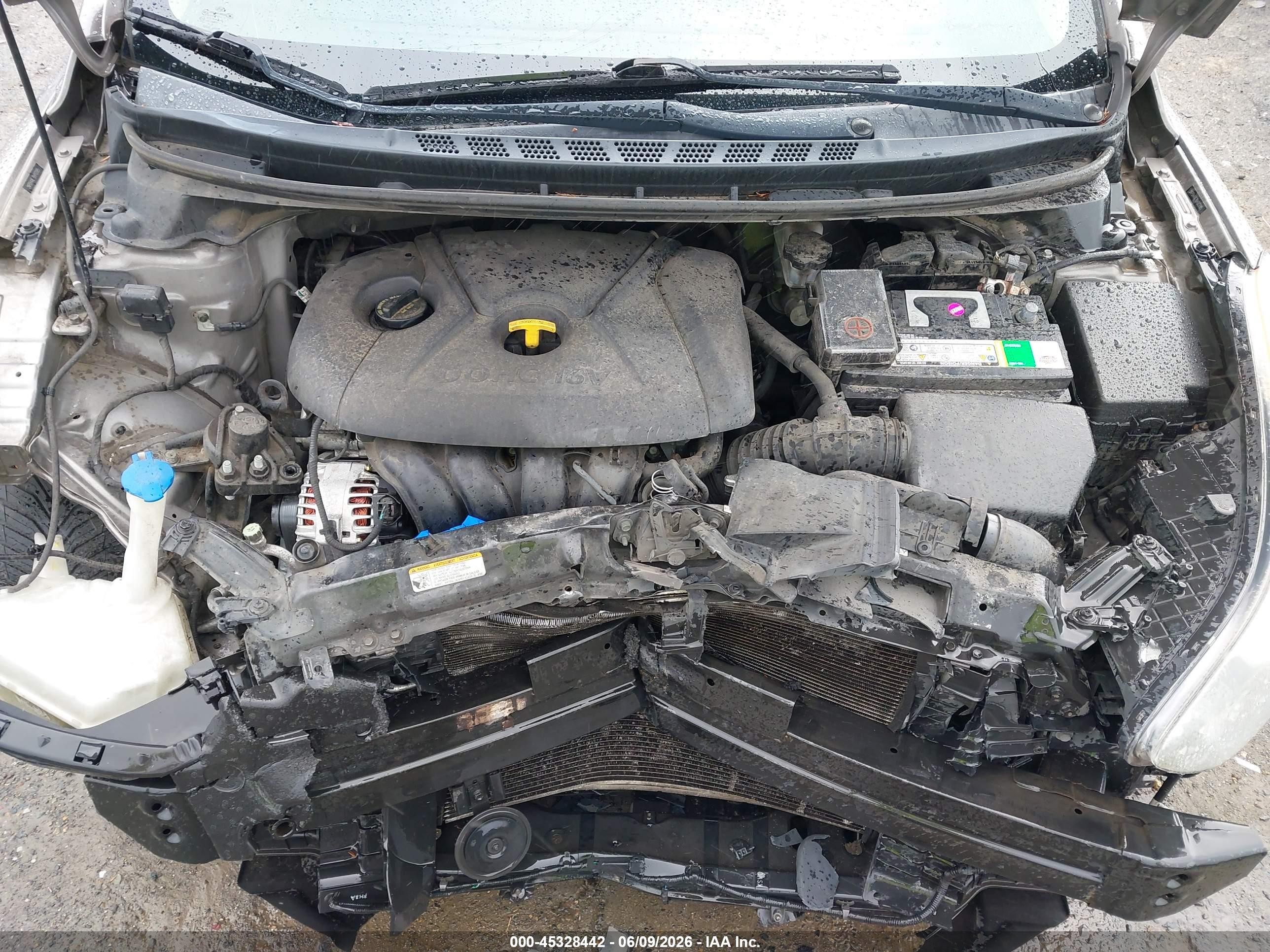 2011 Hyundai Elantra Gls Silver vin: 5NPDH4AE7BH002085