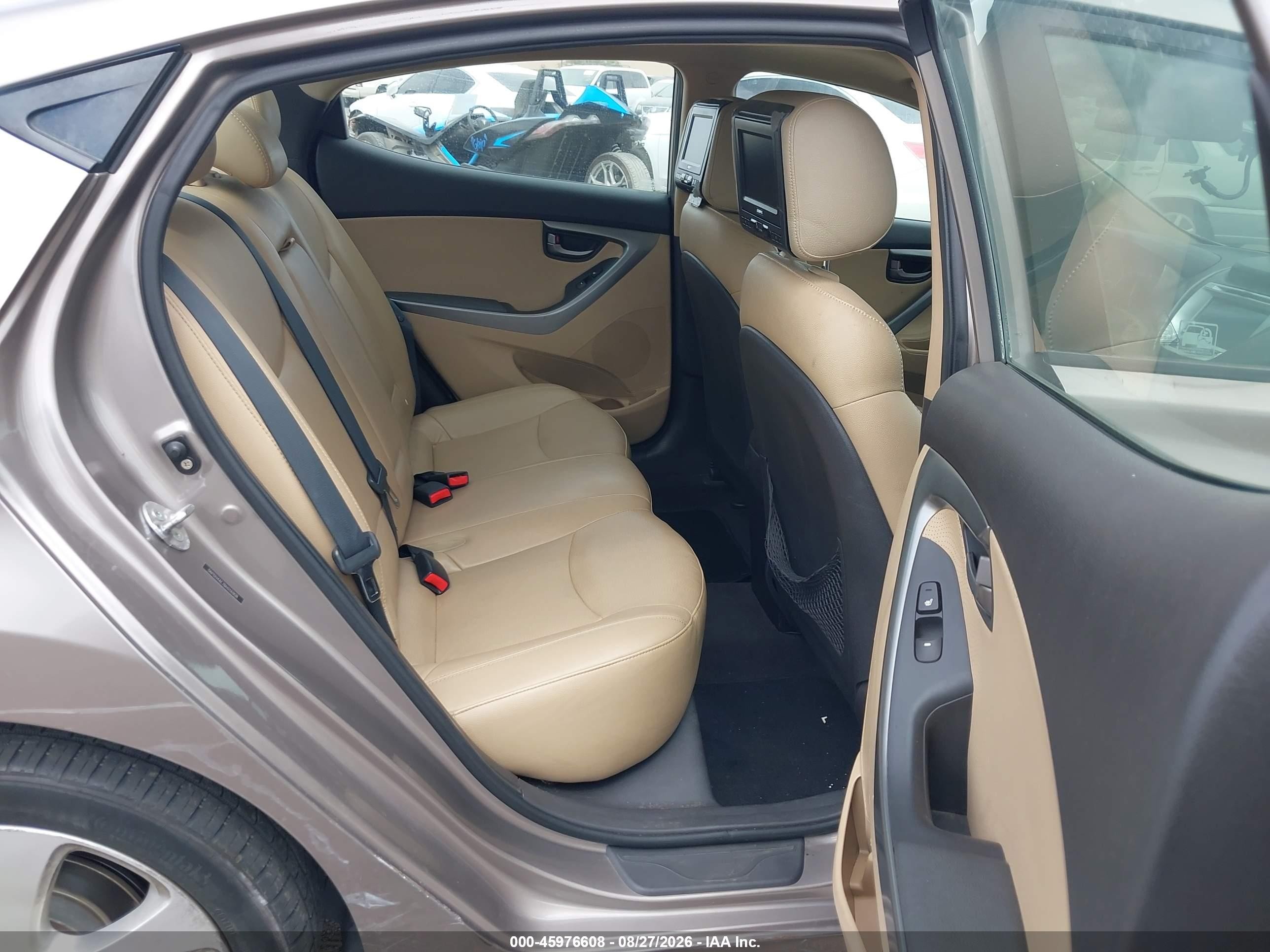 2011 Hyundai Elantra Limited Gray vin: 5NPDH4AE7BH016908