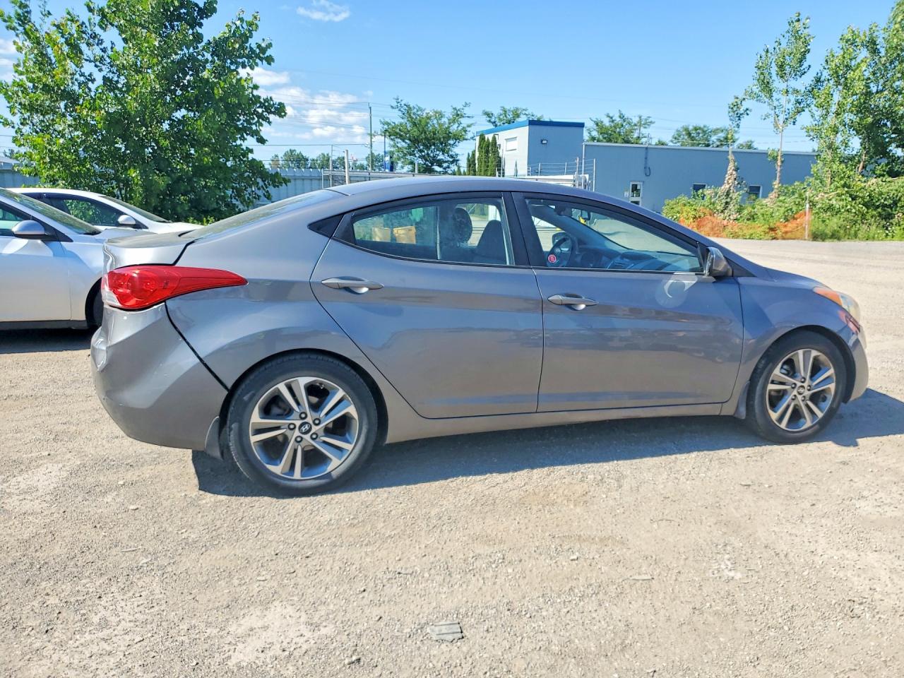 2011 Hyundai Elantra Gls Gray vin: 5NPDH4AE7BH027794