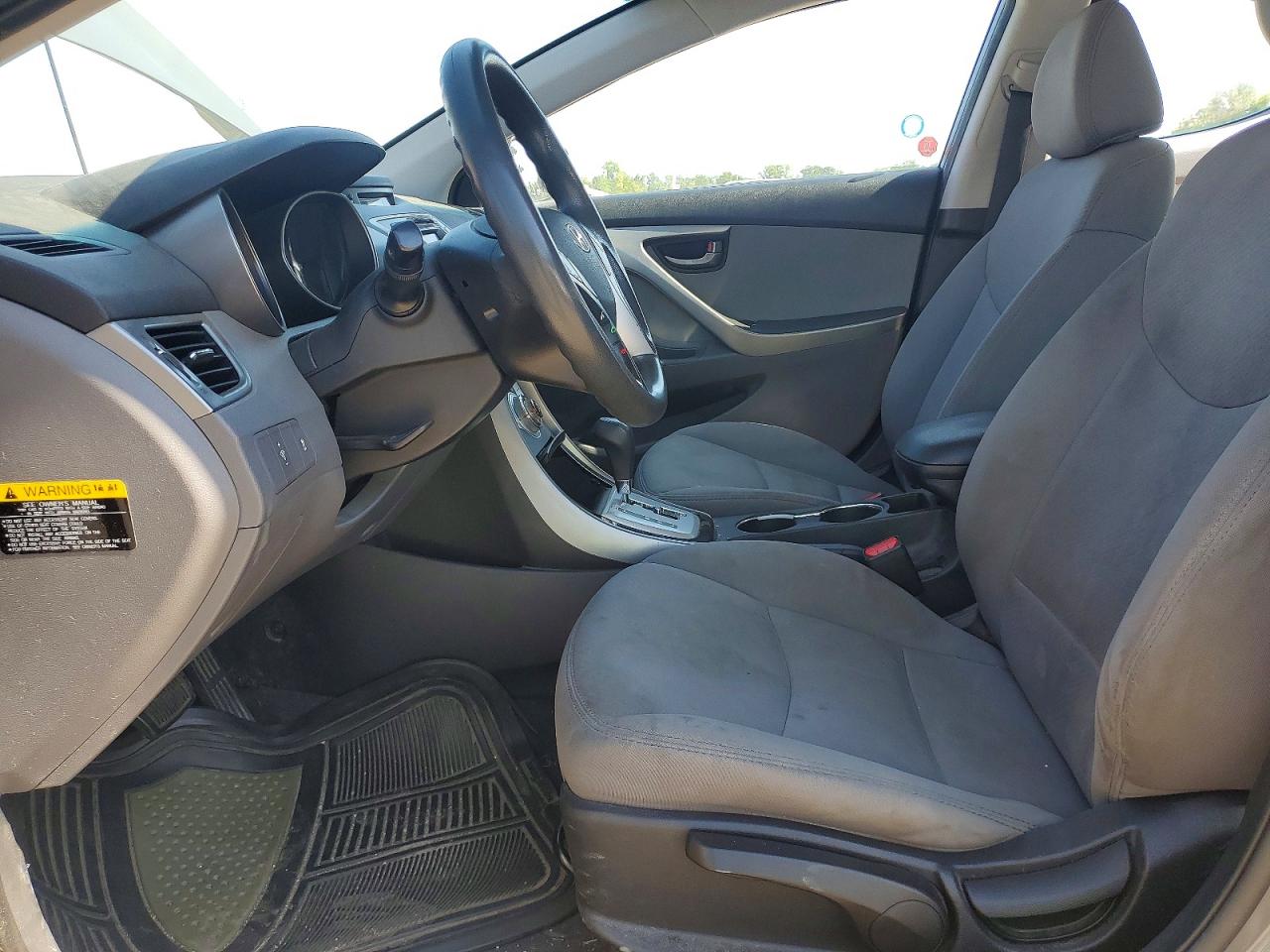 2011 Hyundai Elantra Gls Gray vin: 5NPDH4AE7BH027794