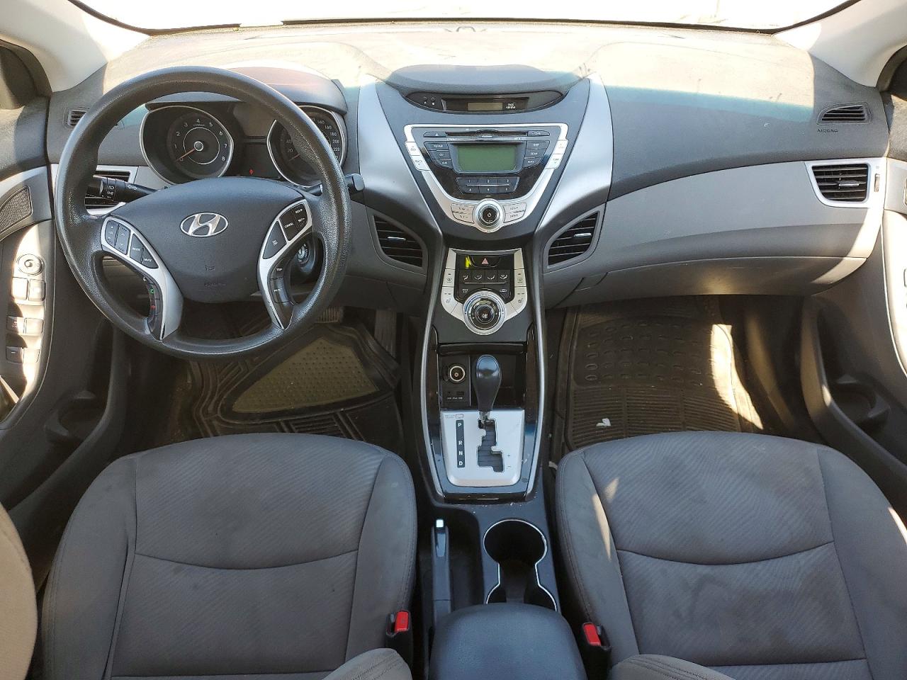 2011 Hyundai Elantra Gls Gray vin: 5NPDH4AE7BH027794