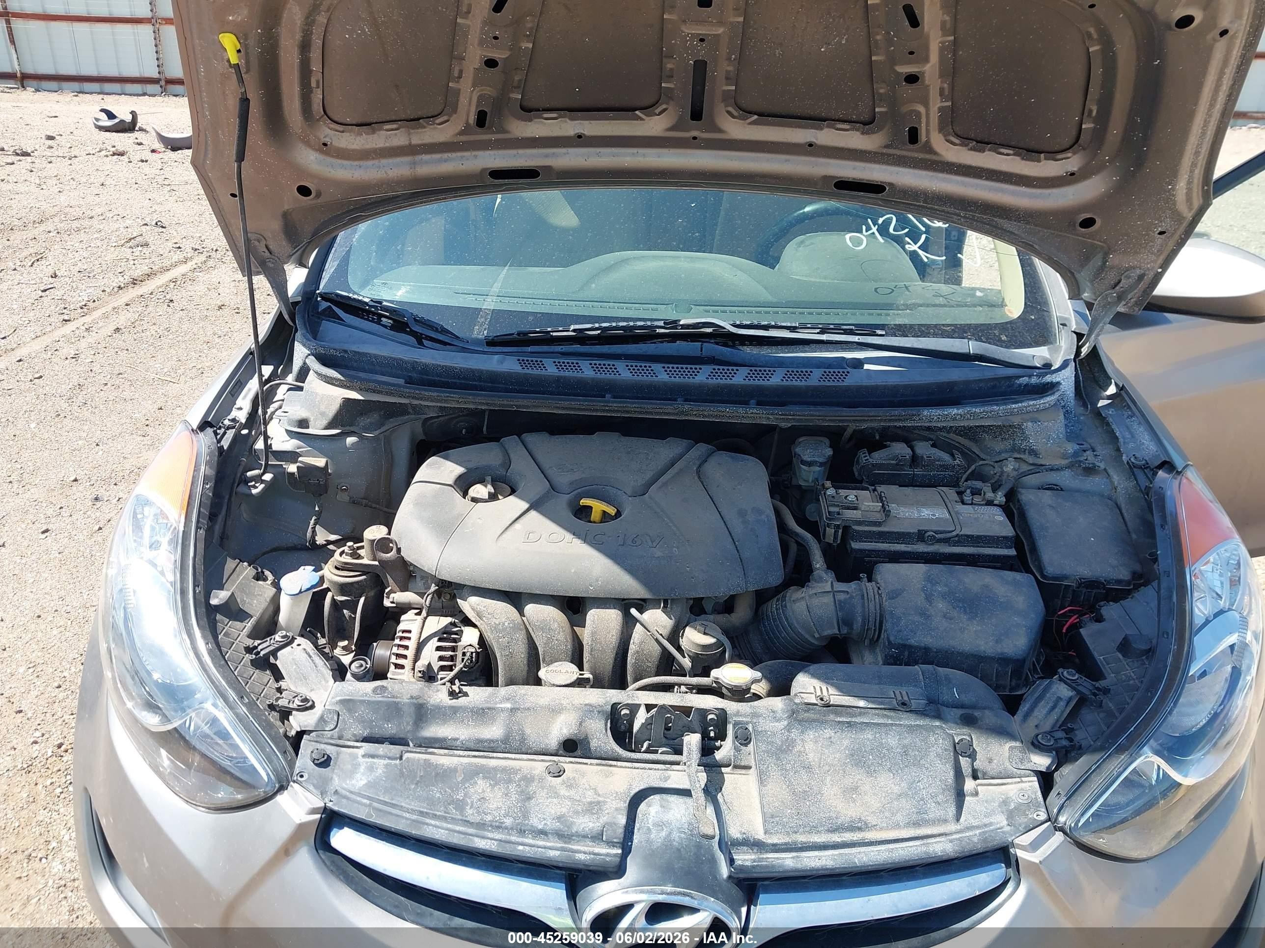 2011 Hyundai Elantra Gls Gold vin: 5NPDH4AE7BH042165