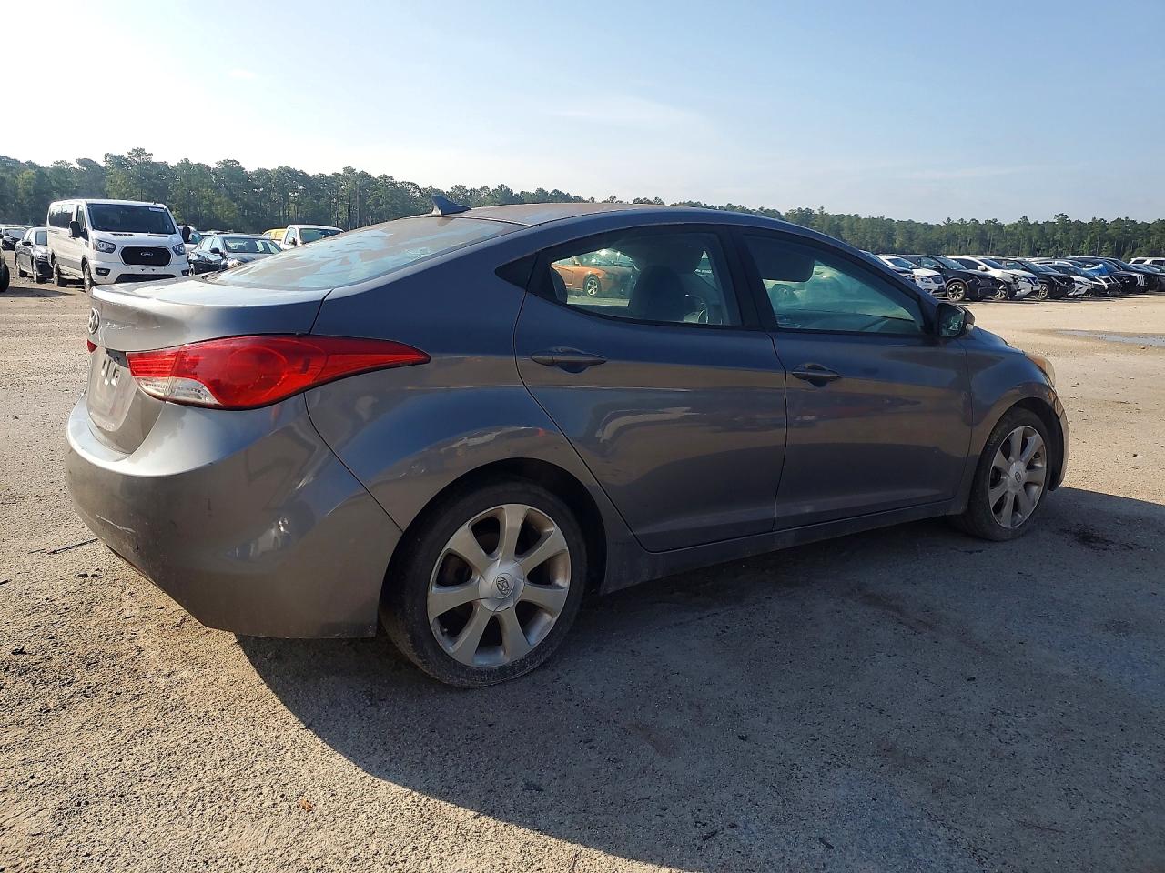 2011 Hyundai Elantra Limited Gray vin: 5NPDH4AE7BH047995