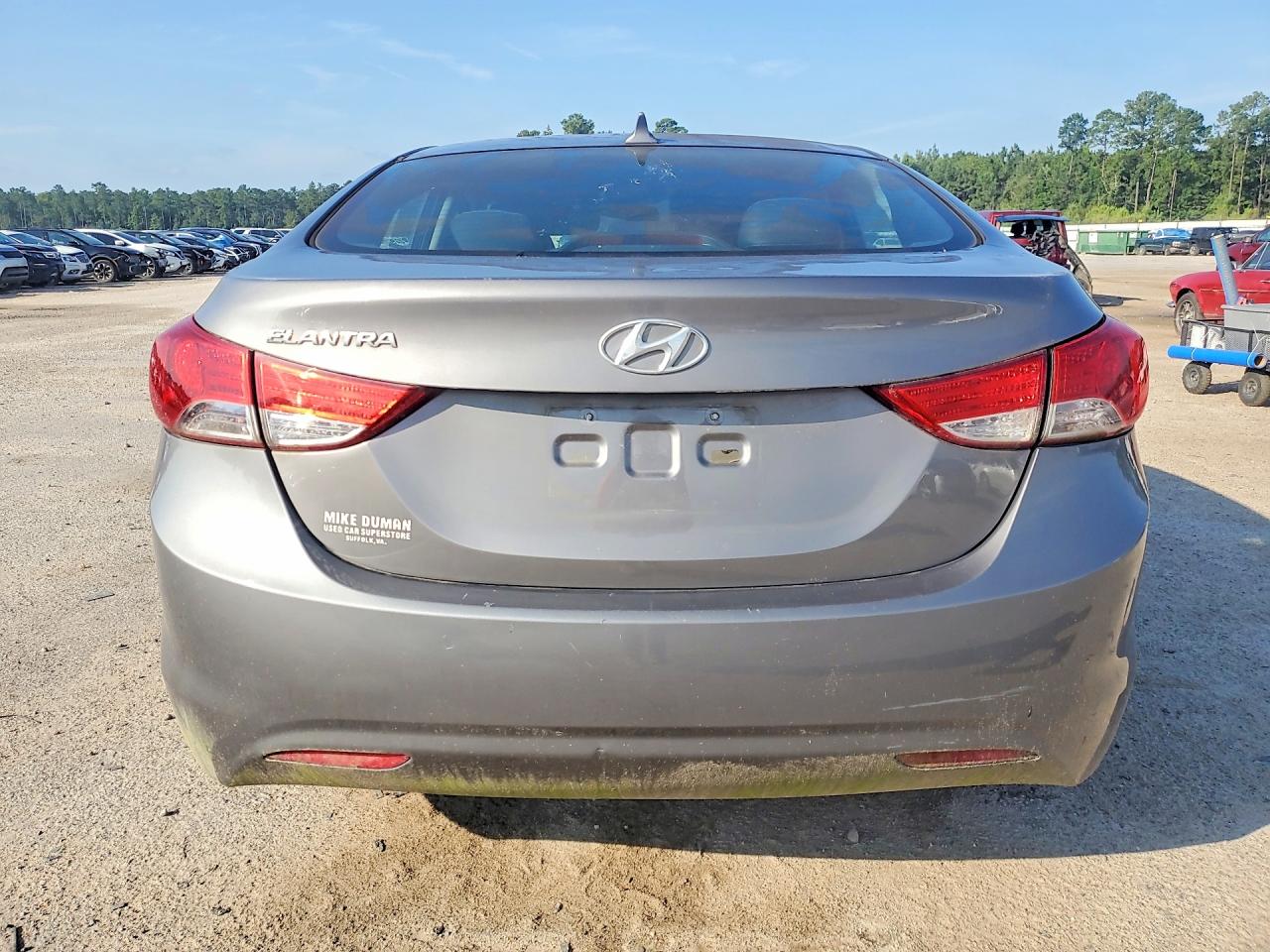 2011 Hyundai Elantra Limited Gray vin: 5NPDH4AE7BH047995