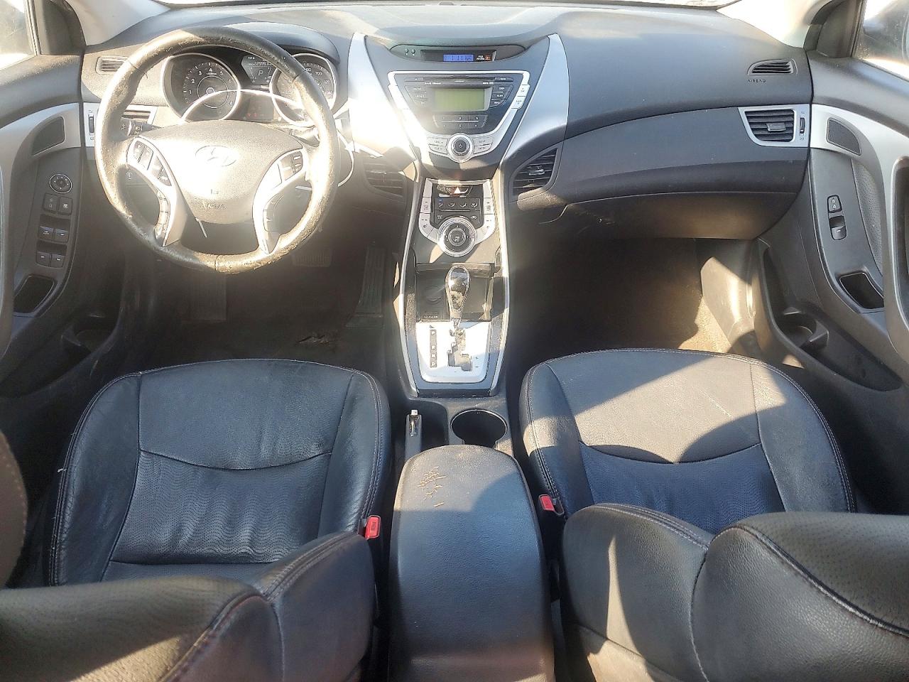2011 Hyundai Elantra Limited Gray vin: 5NPDH4AE7BH047995