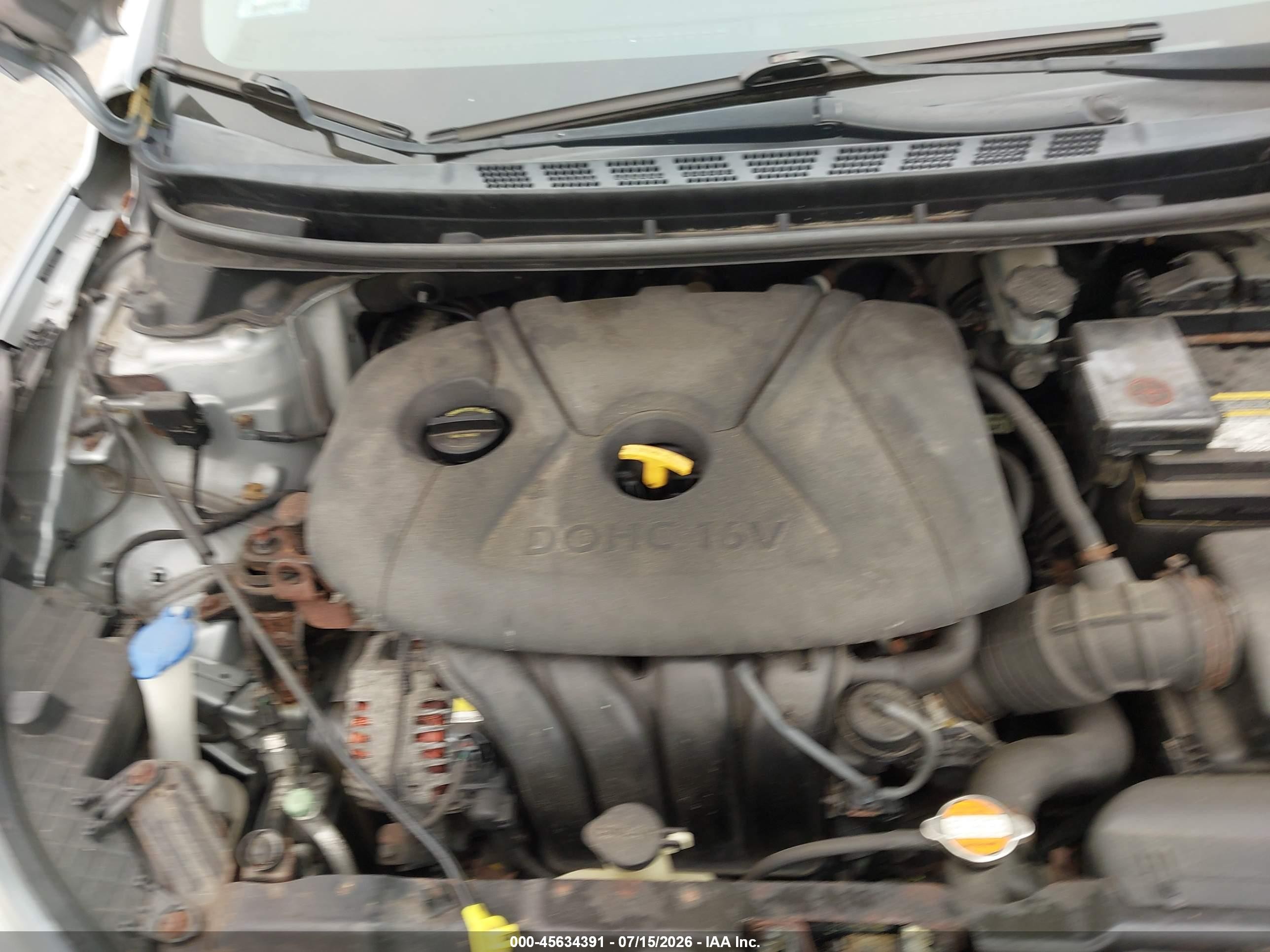 2011 Hyundai Elantra Limited Silver vin: 5NPDH4AE7BH048841