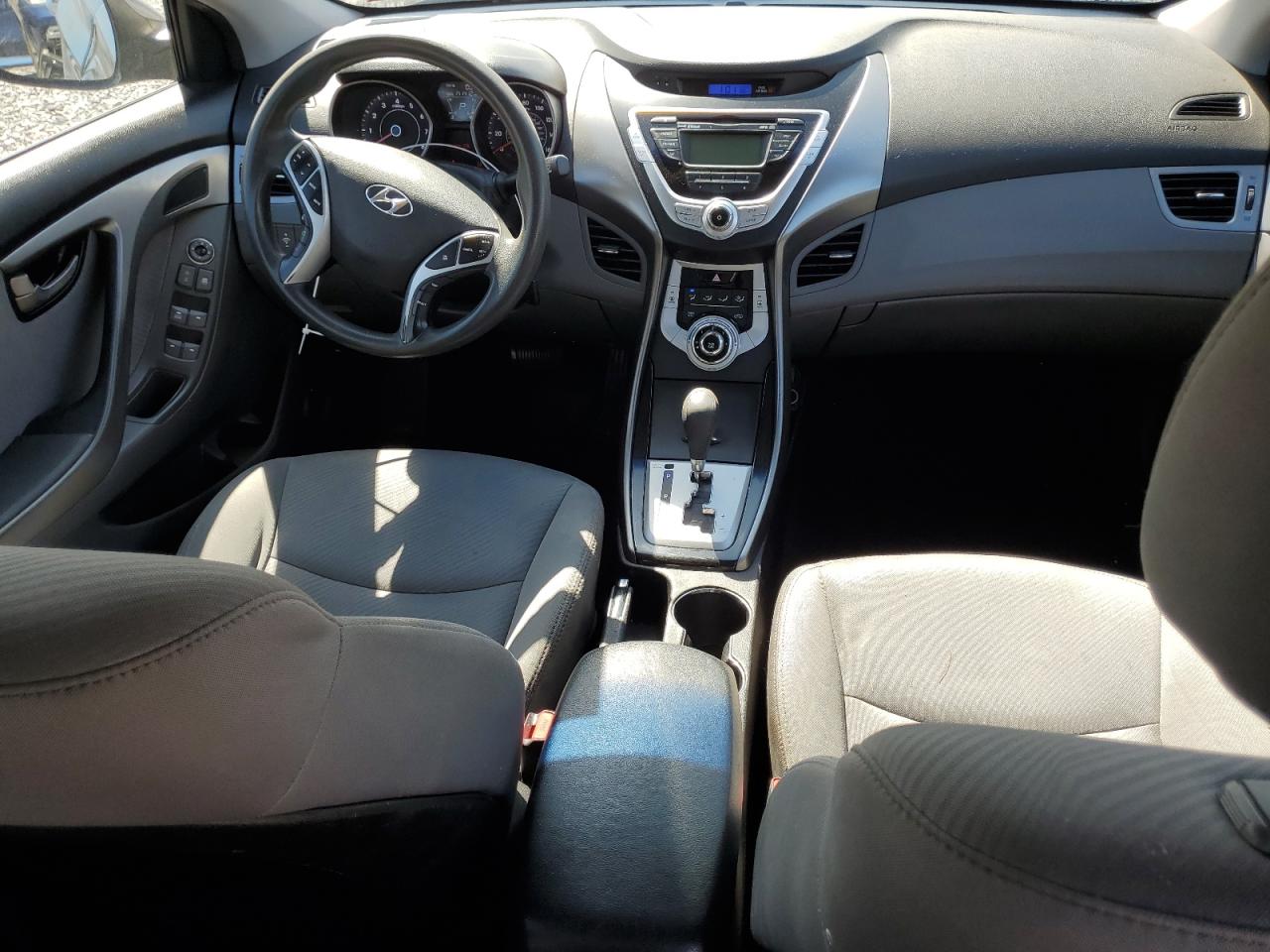 2011 Hyundai Elantra Gls Gray vin: 5NPDH4AE7BH055286