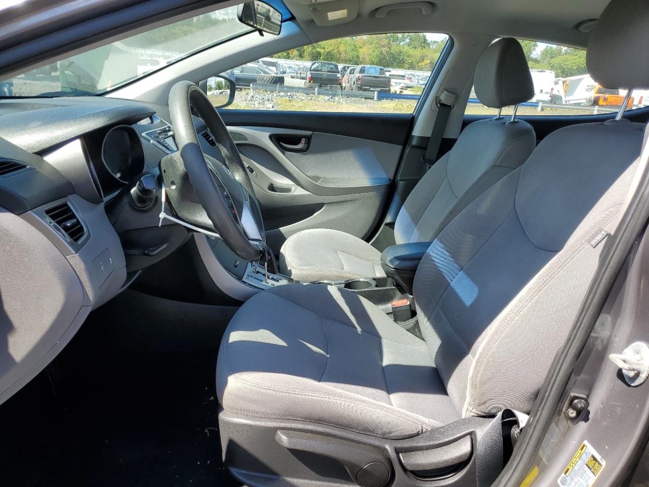 2011 Hyundai Elantra Gls Gray vin: 5NPDH4AE7BH055286