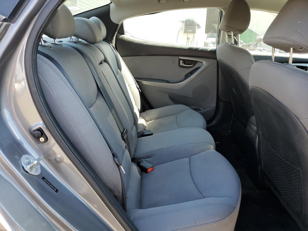 2011 Hyundai Elantra Gls Gray vin: 5NPDH4AE7BH055286